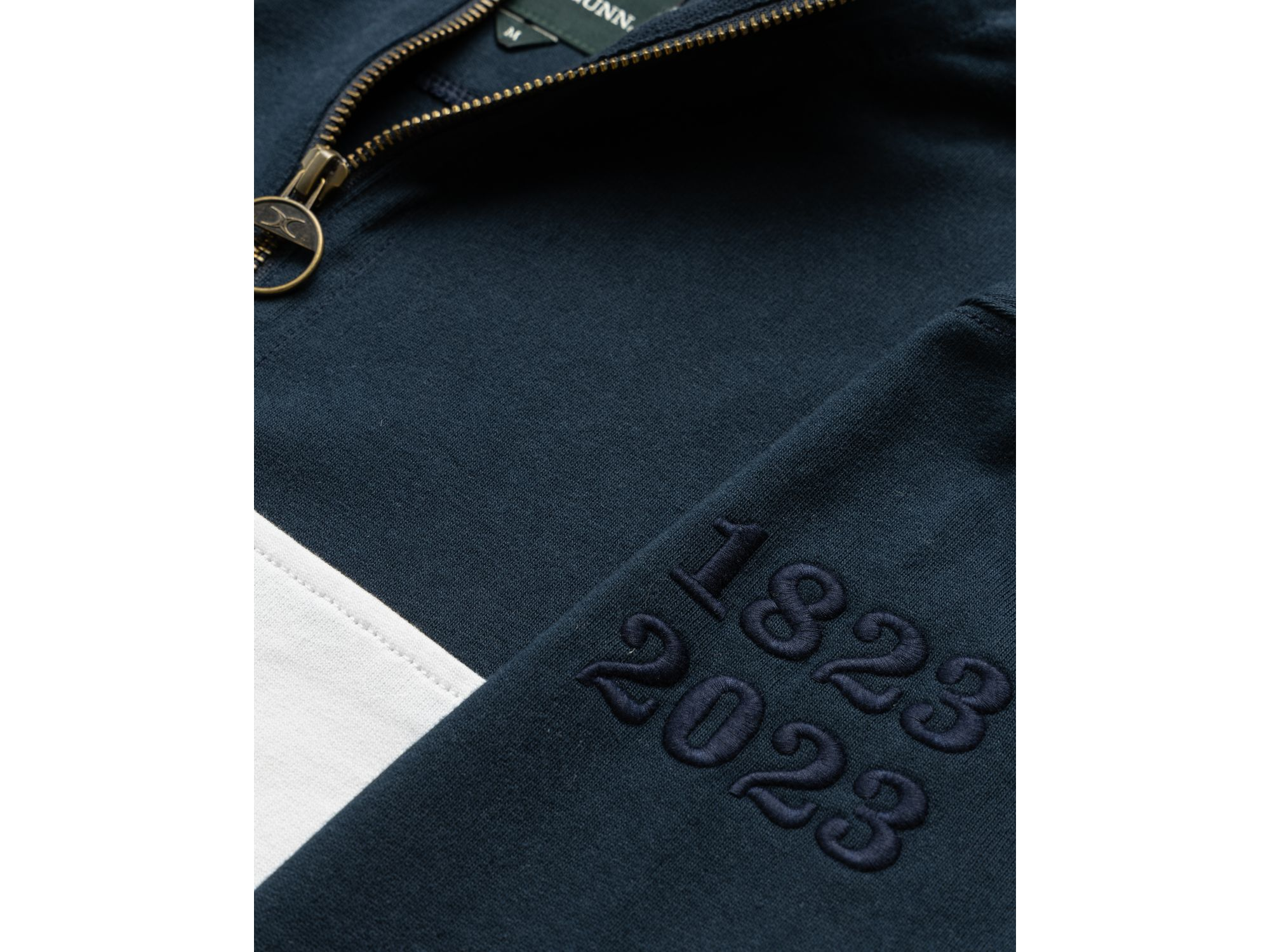 Donnybrook Cotton Classic Fit Quarter Zip Sweatshirt — Image 4
