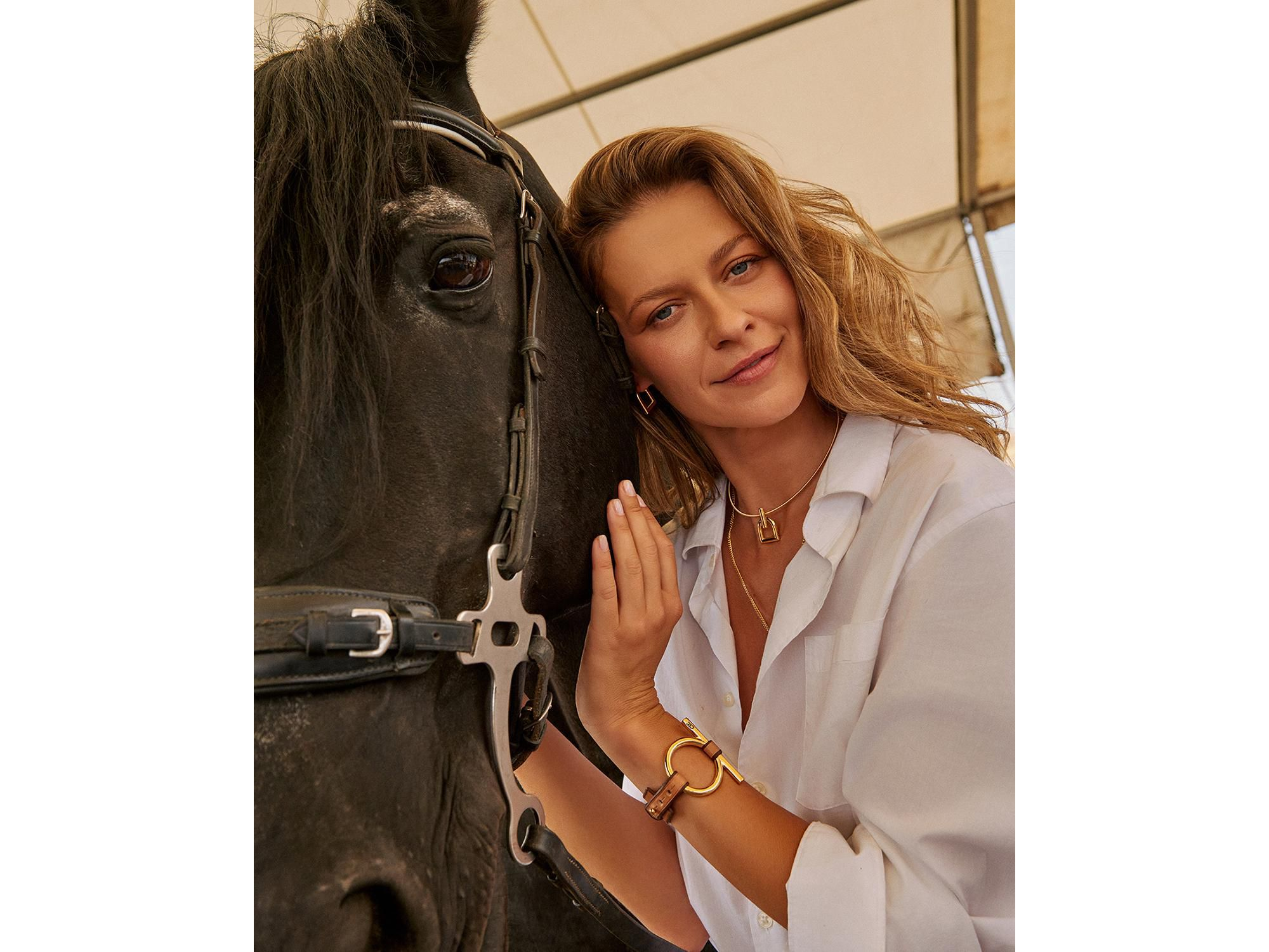 Omega Leather Bracelet — Image 3