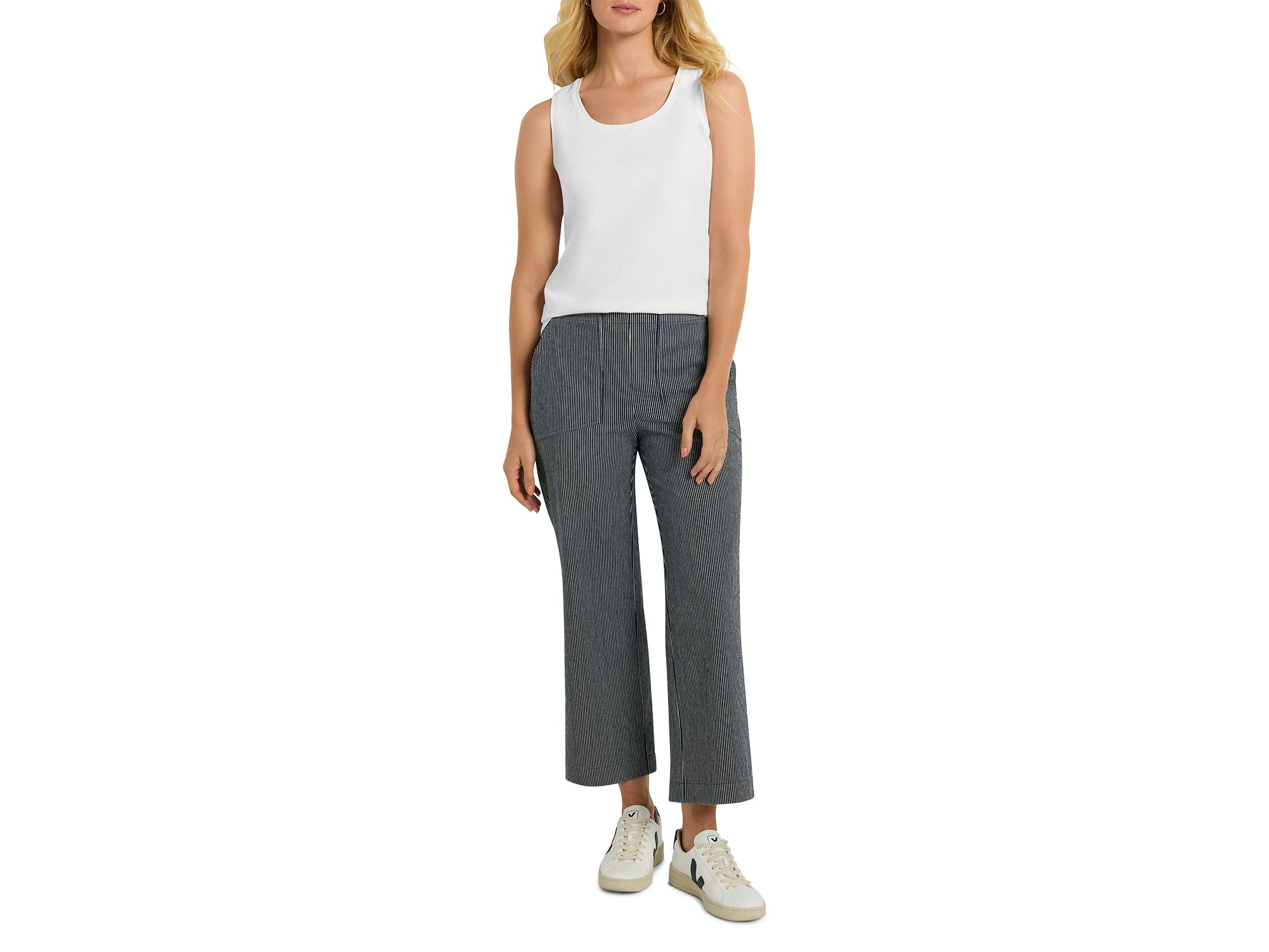 All Day Stripe Wide Leg Pants — Image 3