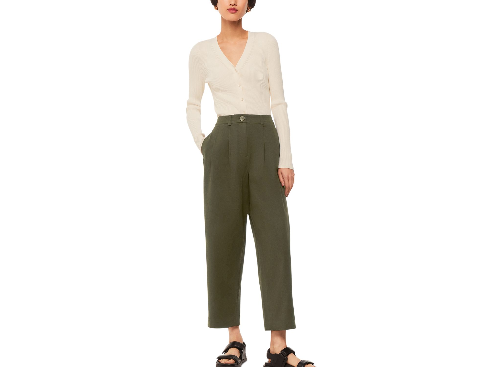 Bethany Barrel Leg Pants — Image 4