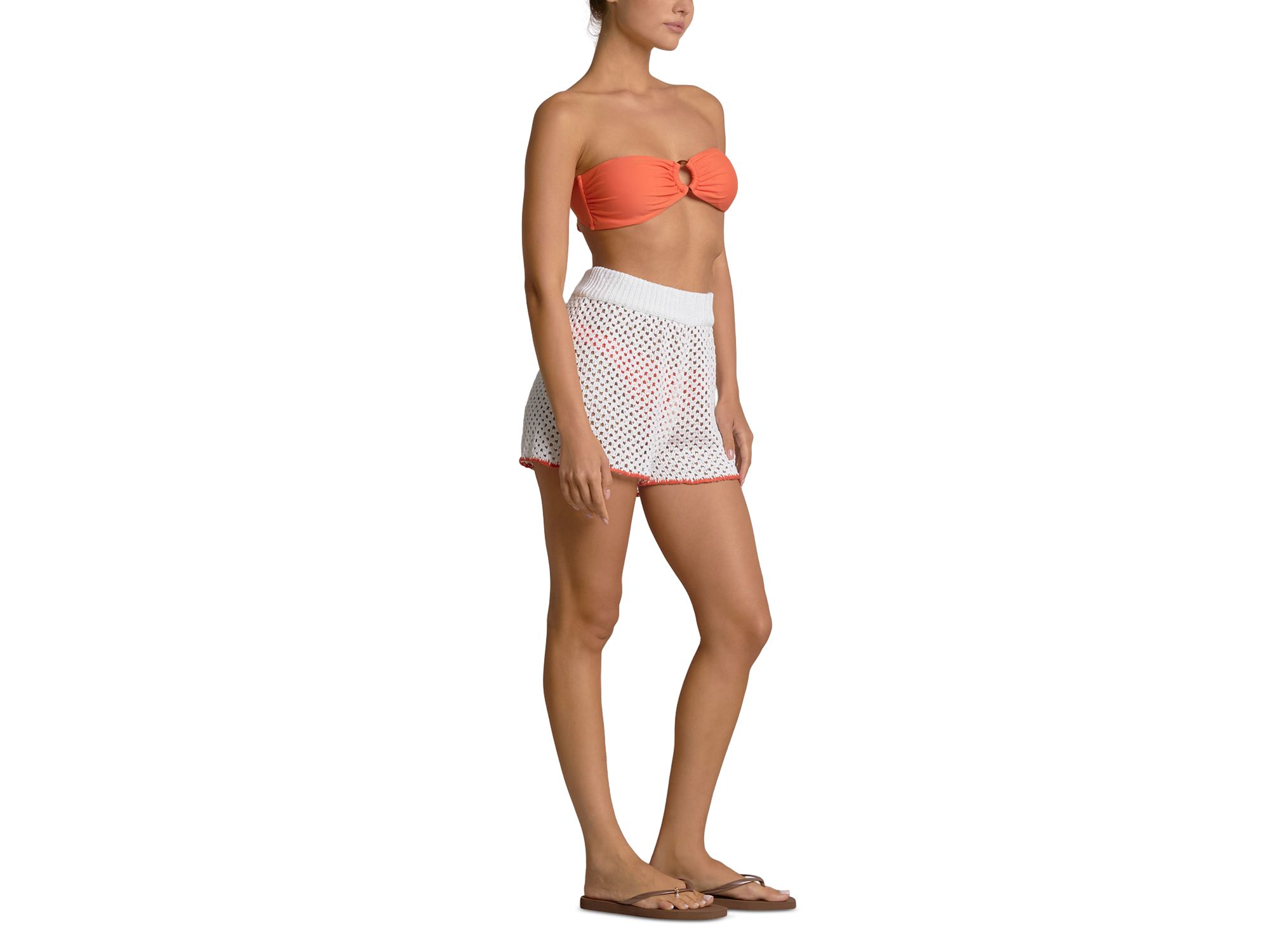 Crochet Swim Cover-Up Shorts — Image 4
