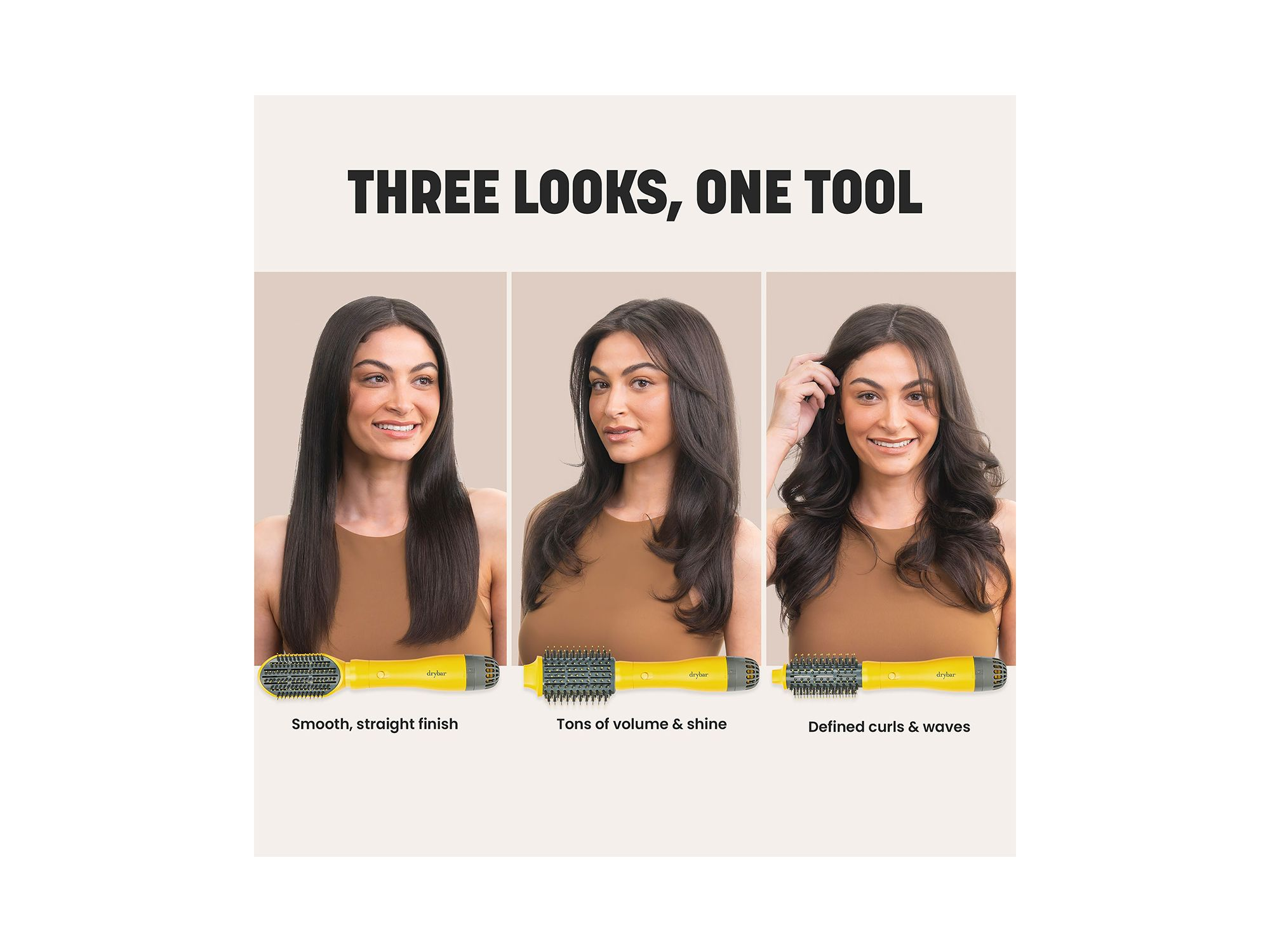 The Triple Shot Interchangeable Blow Dryer Brush — Image 6