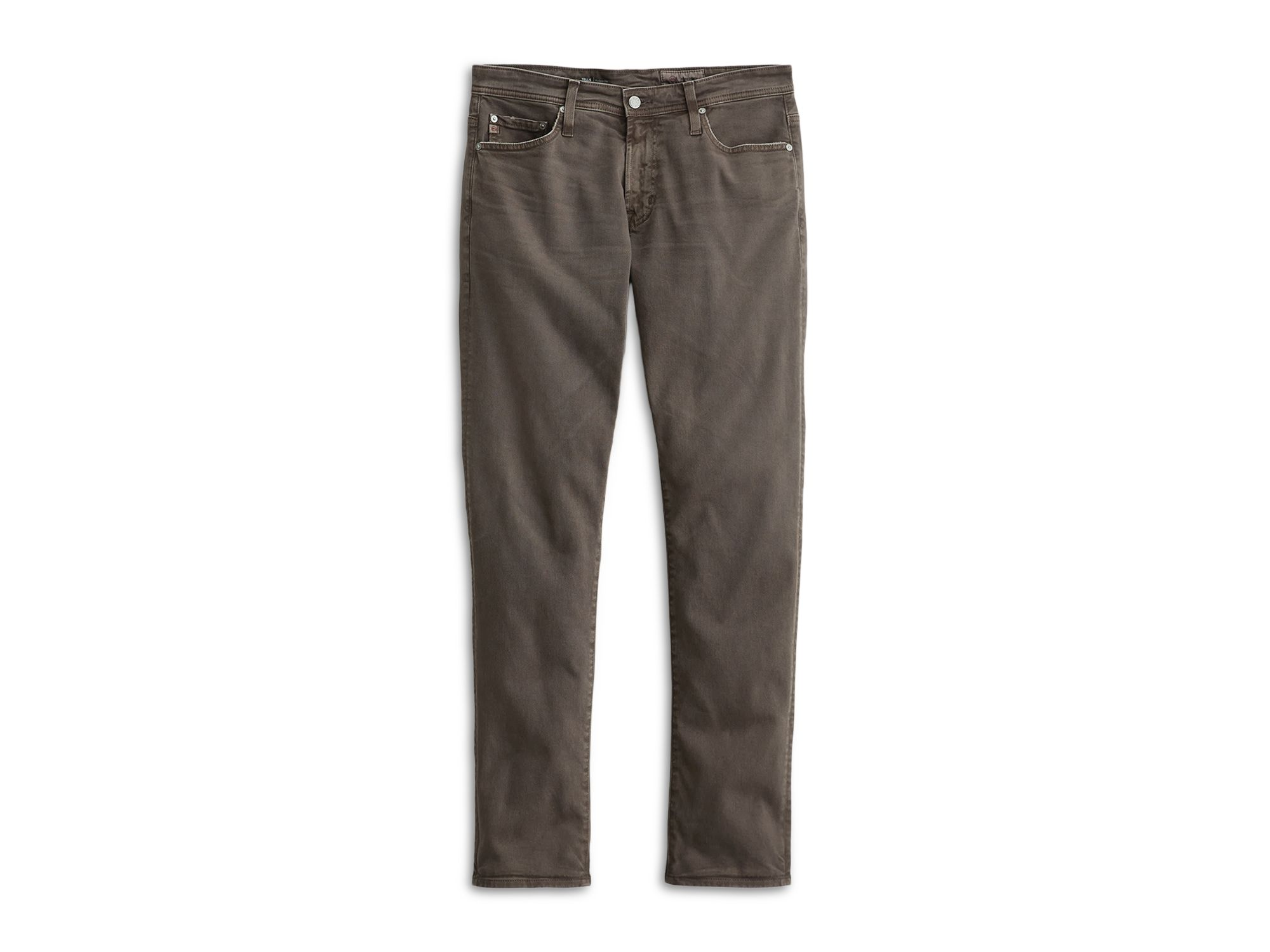 Tellis Modern Slim Jeans in 7 Years Sulfur Brown — Image 6