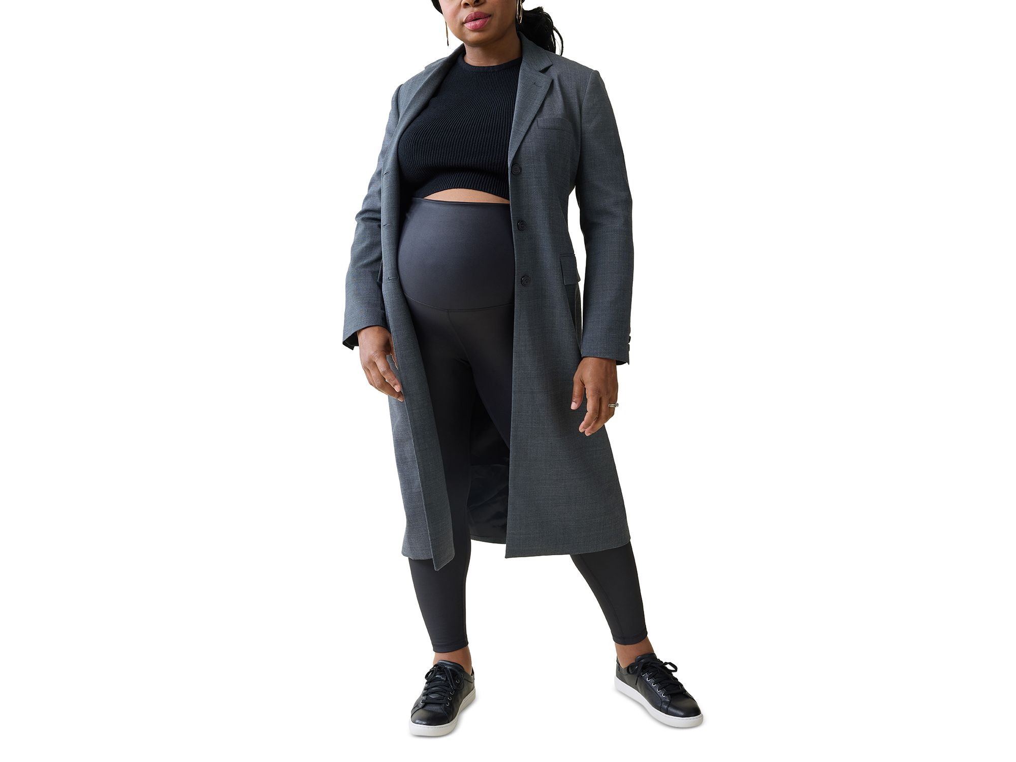 Maternity Gloss Leggings — Image 5