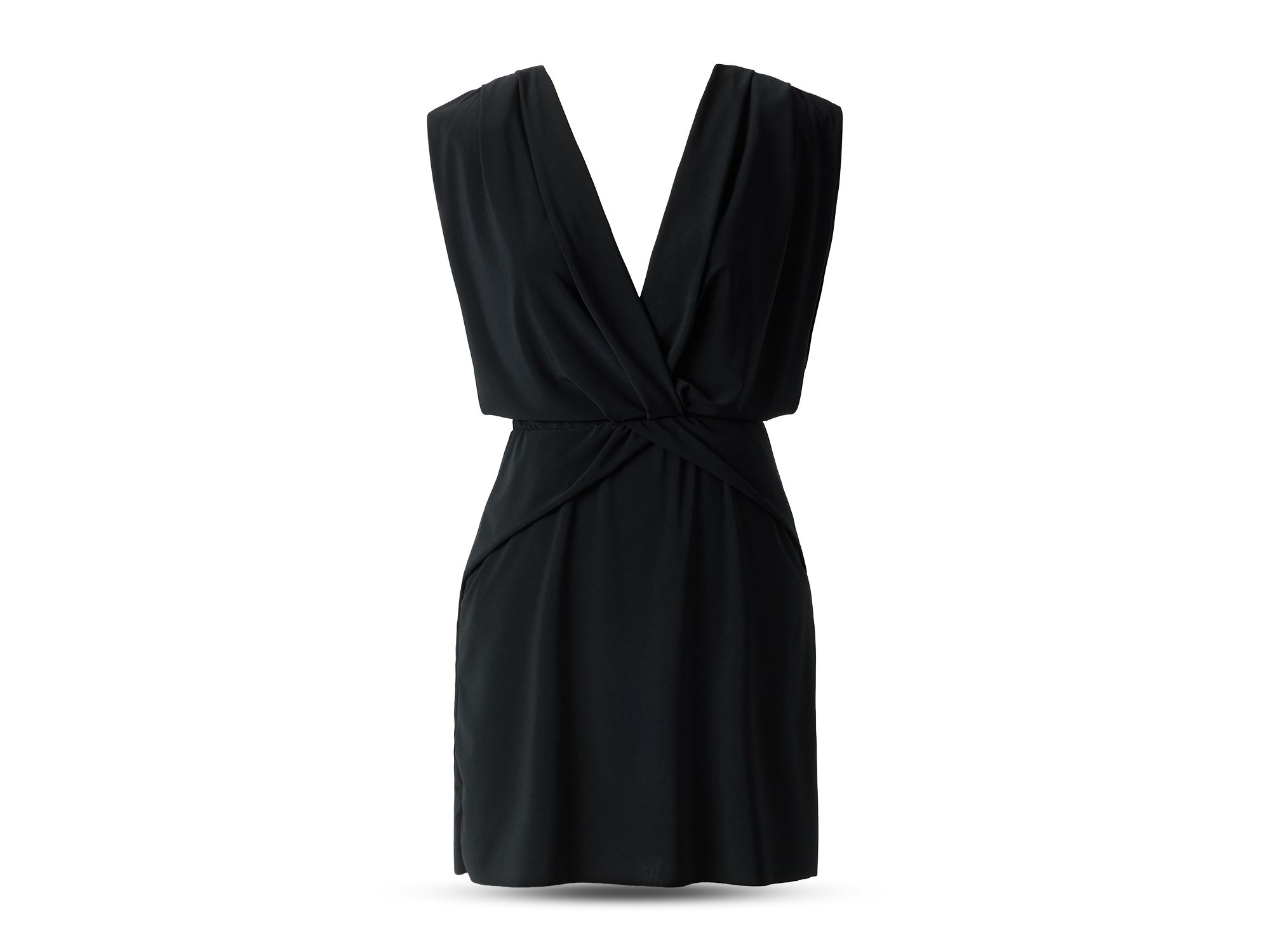 Surplice Plunge Dress Swim Cover-Up — Image 3