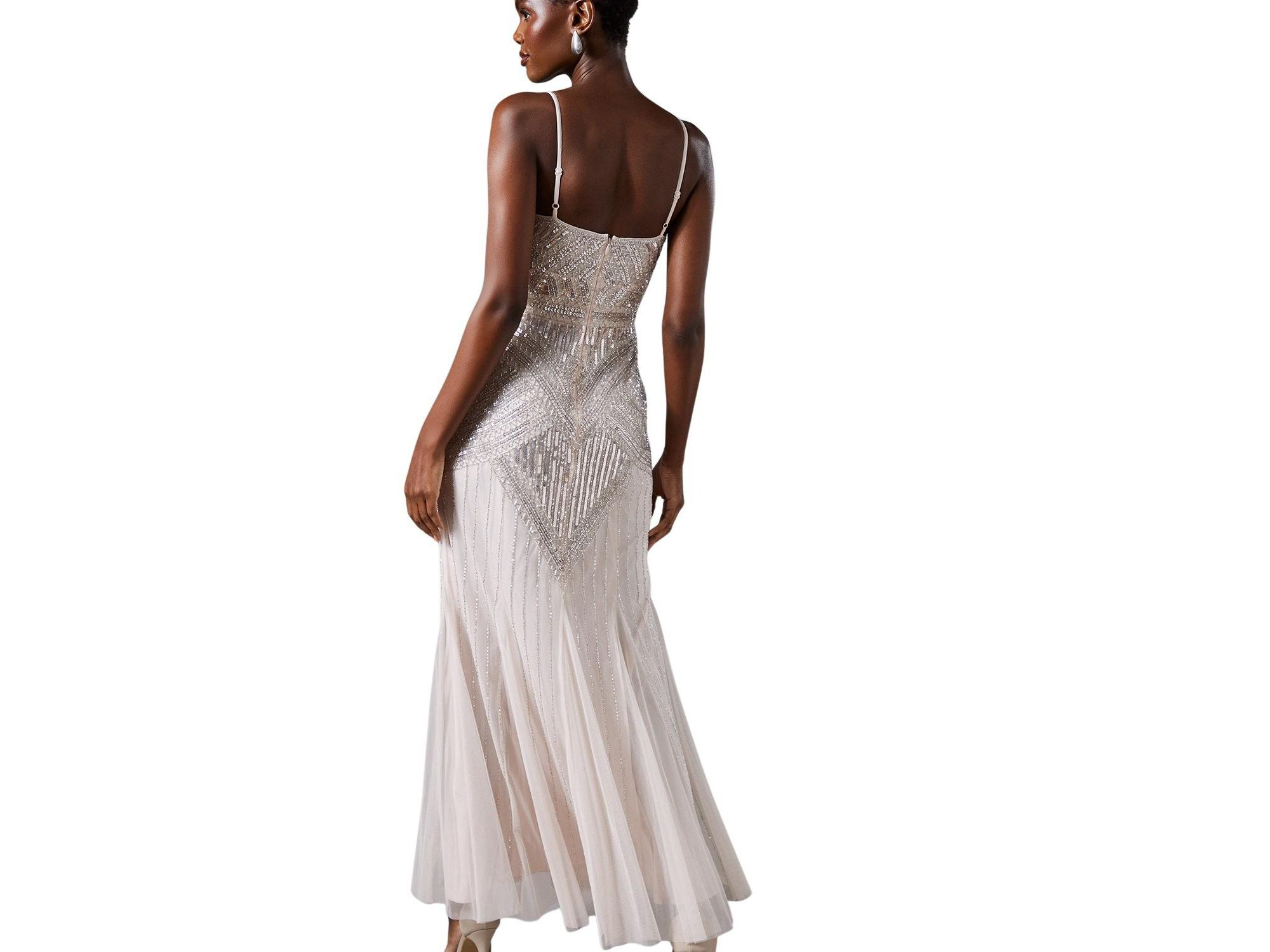 Deco Embellished Cami Maxi Dress — Image 4