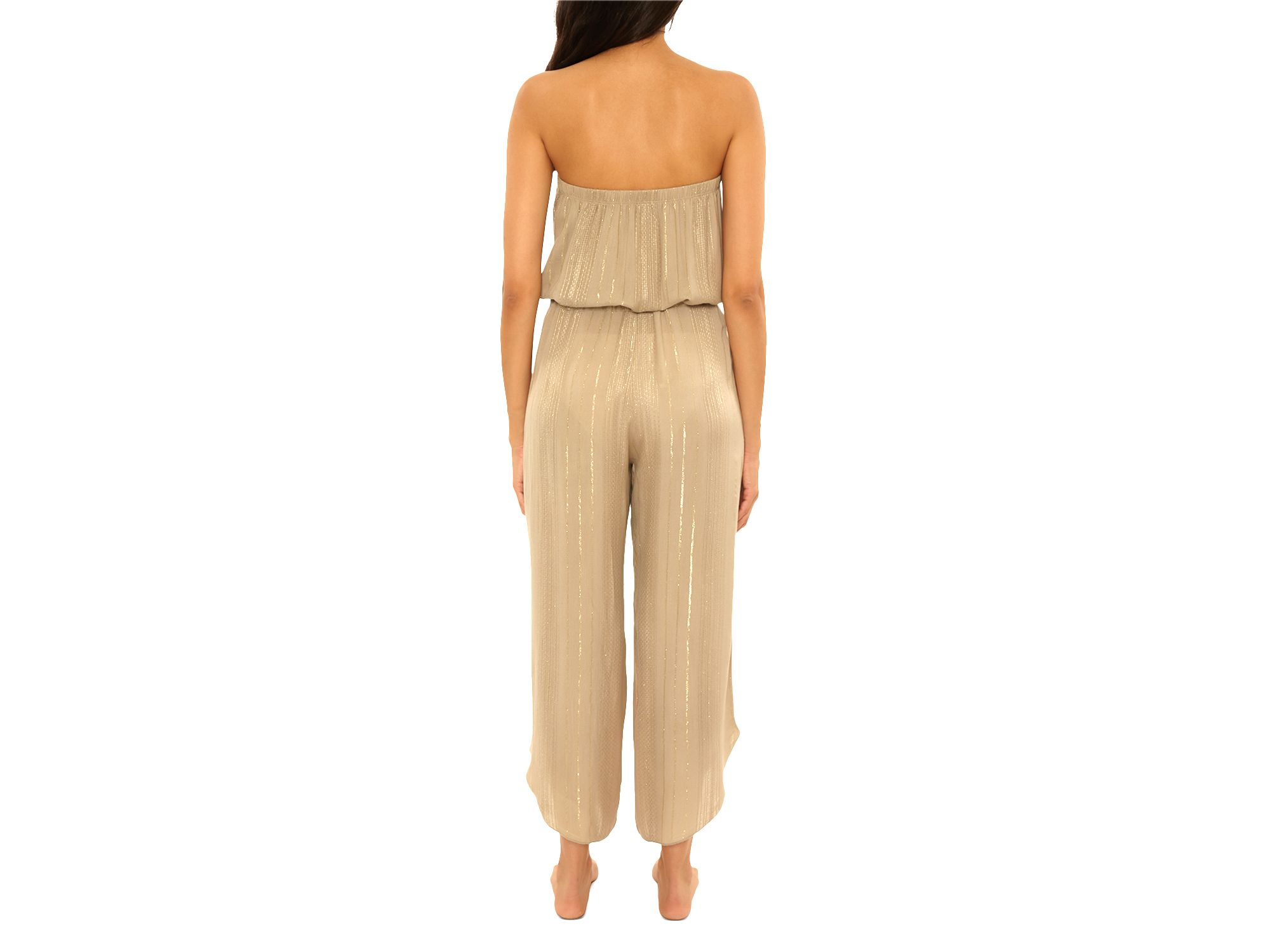 Radiance Strapless Swim Cover-Up Jumpsuit — Image 5