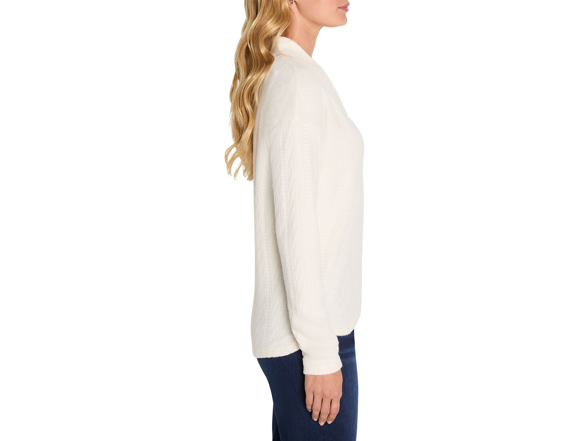 Cozy Cable Knit Top — Image 4