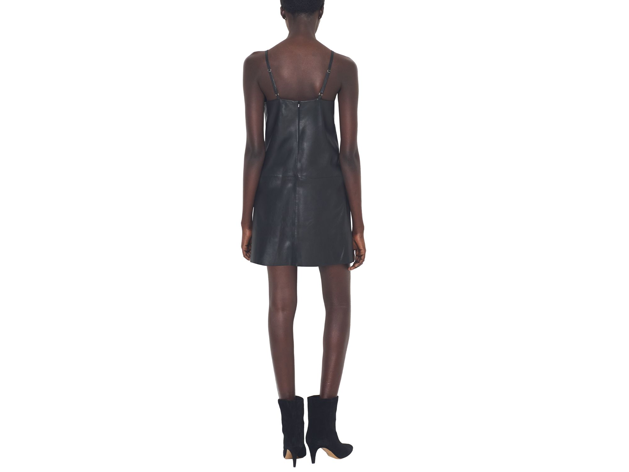 Ryder Upcycled Leather Dress — Image 3