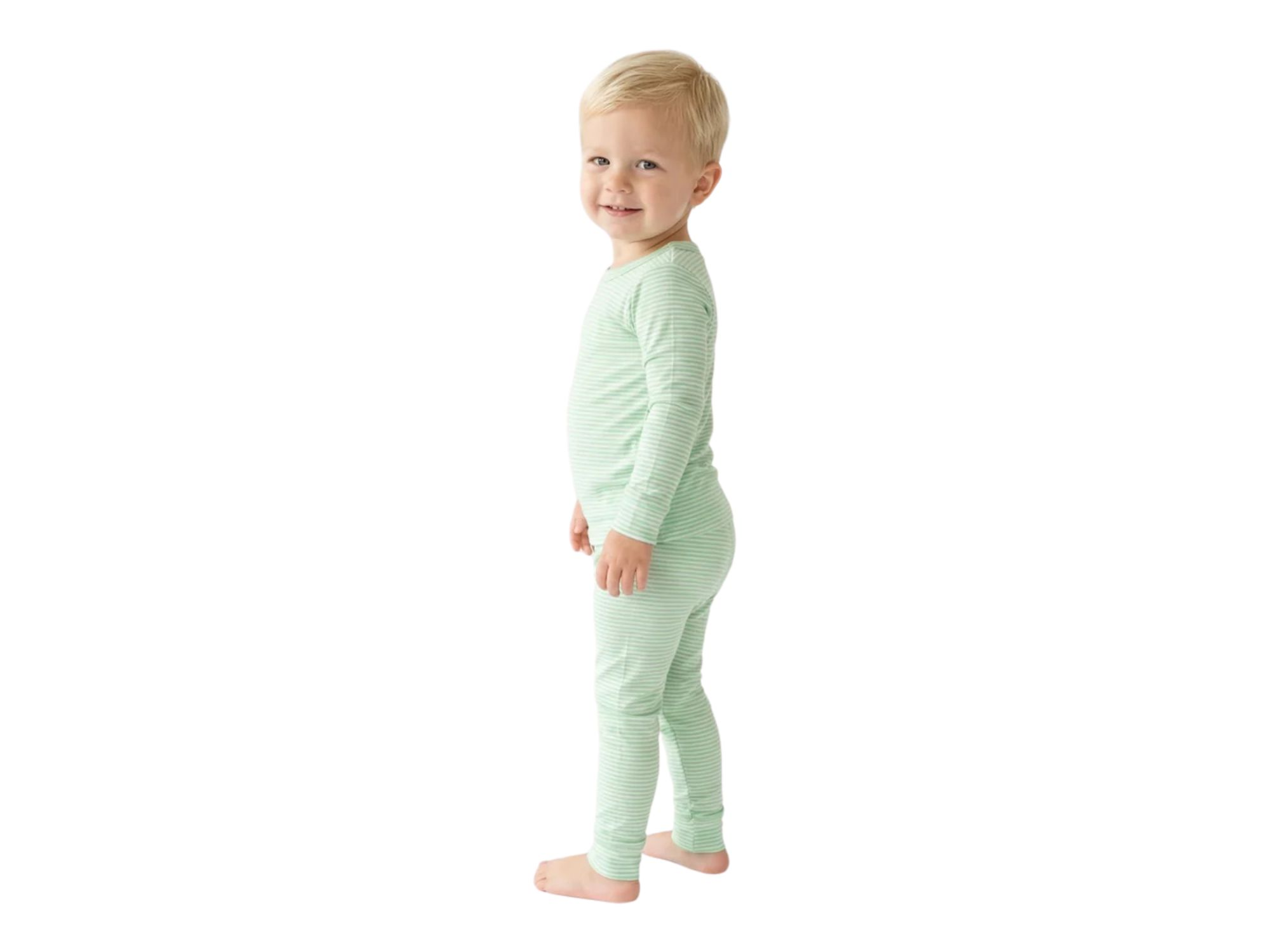 Boys' Pear Stripe Pajama Set - Baby, Little Kid — Image 7