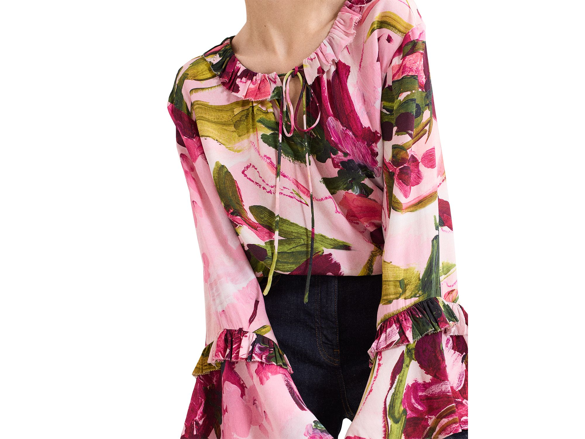 Andi Floral Blouse — Image 3
