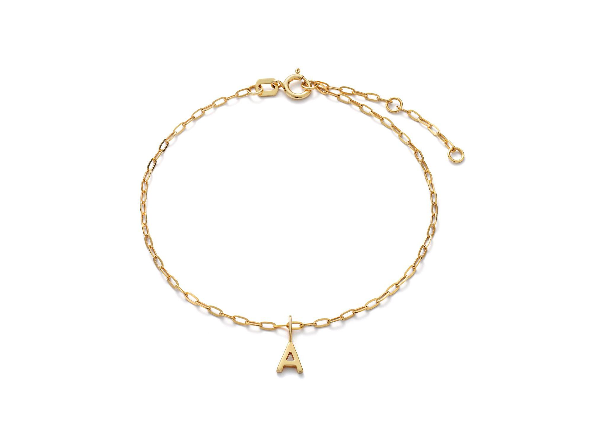 10K  Gold Letter Bracelet — Image 8