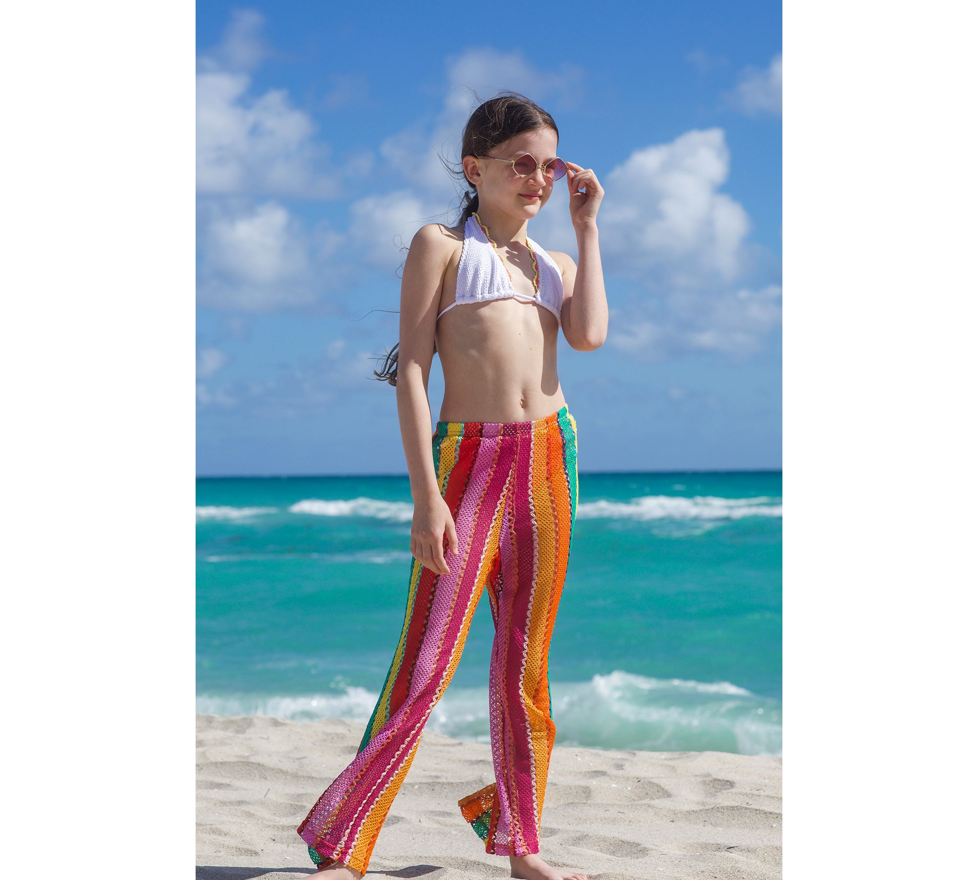 Girls' Liuva Beach Trousers - Little Kid, Big Kid — Image 6