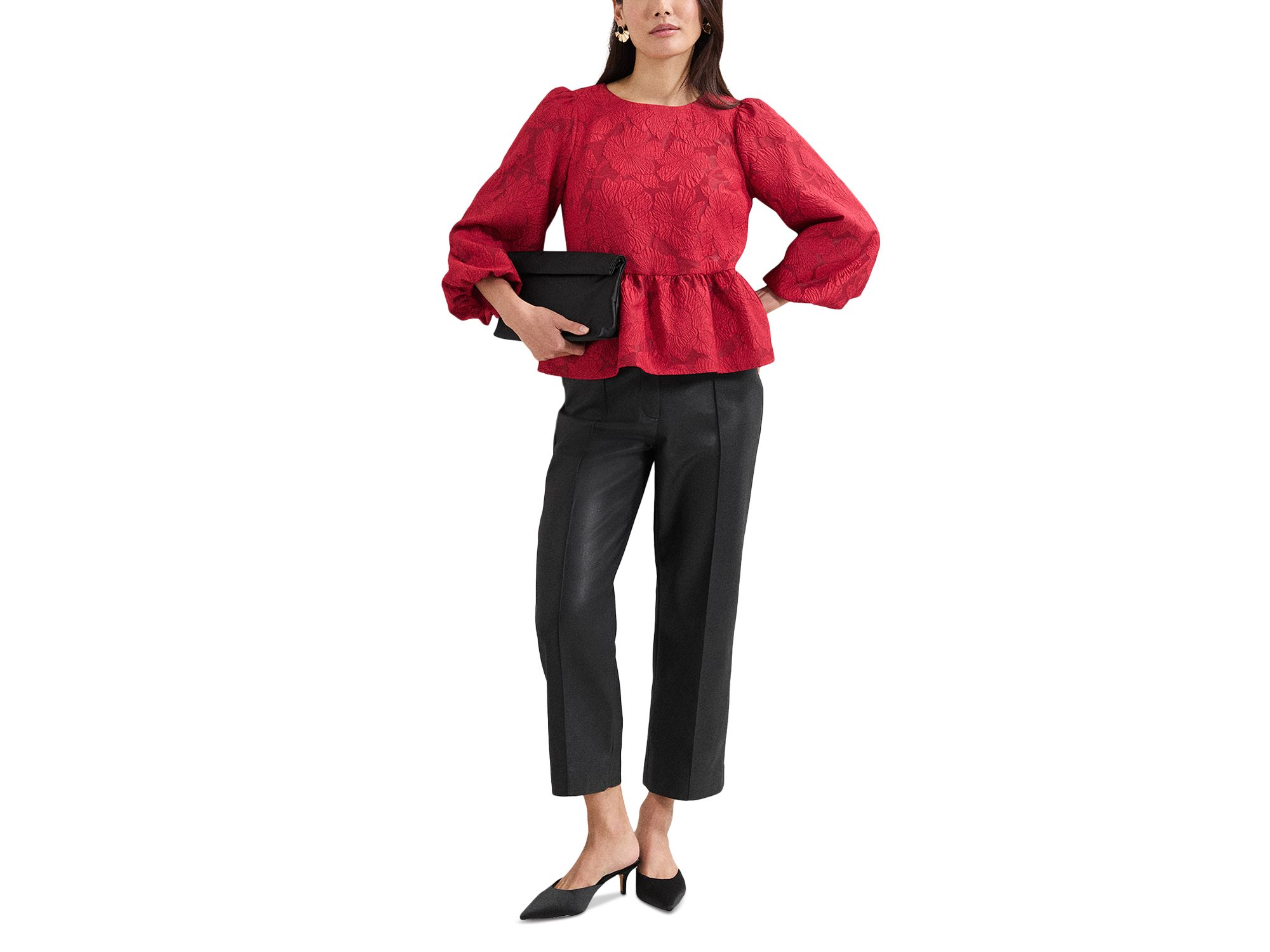 Ellis Peplum Hem Top — Image 5