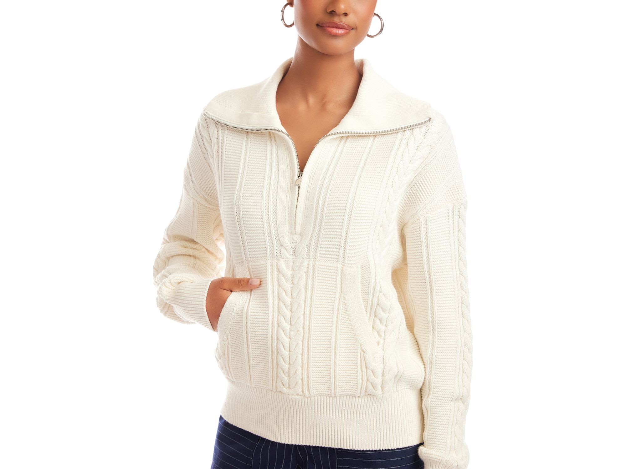 Karin Half Zip Sweater — Image 3