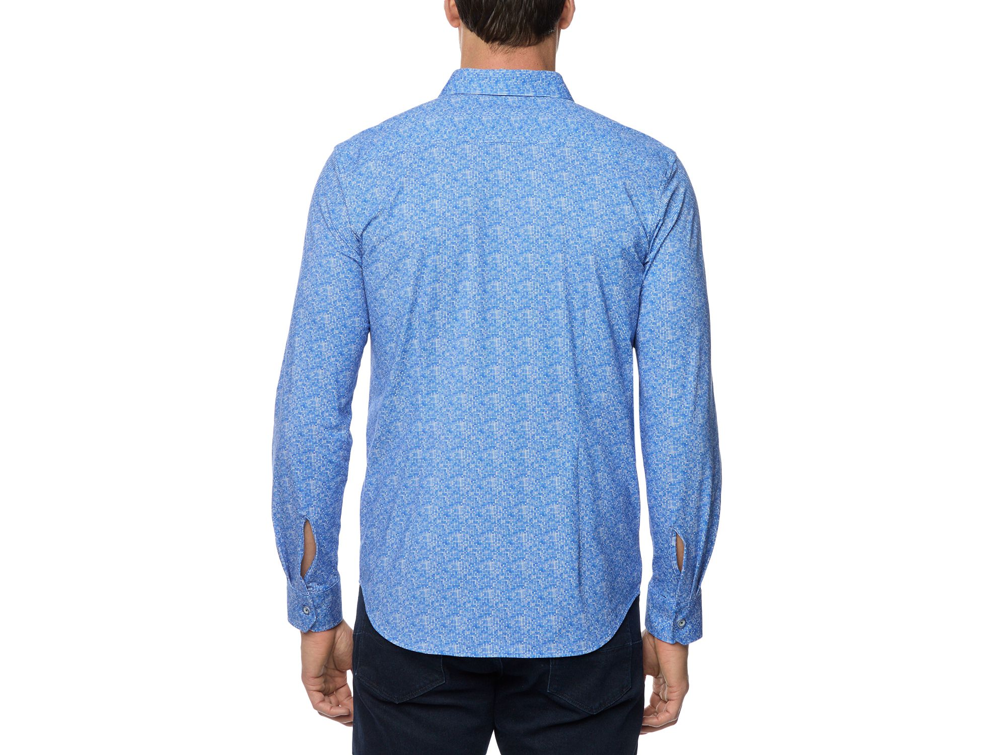 Boden Button Front Printed Shirt — Image 3