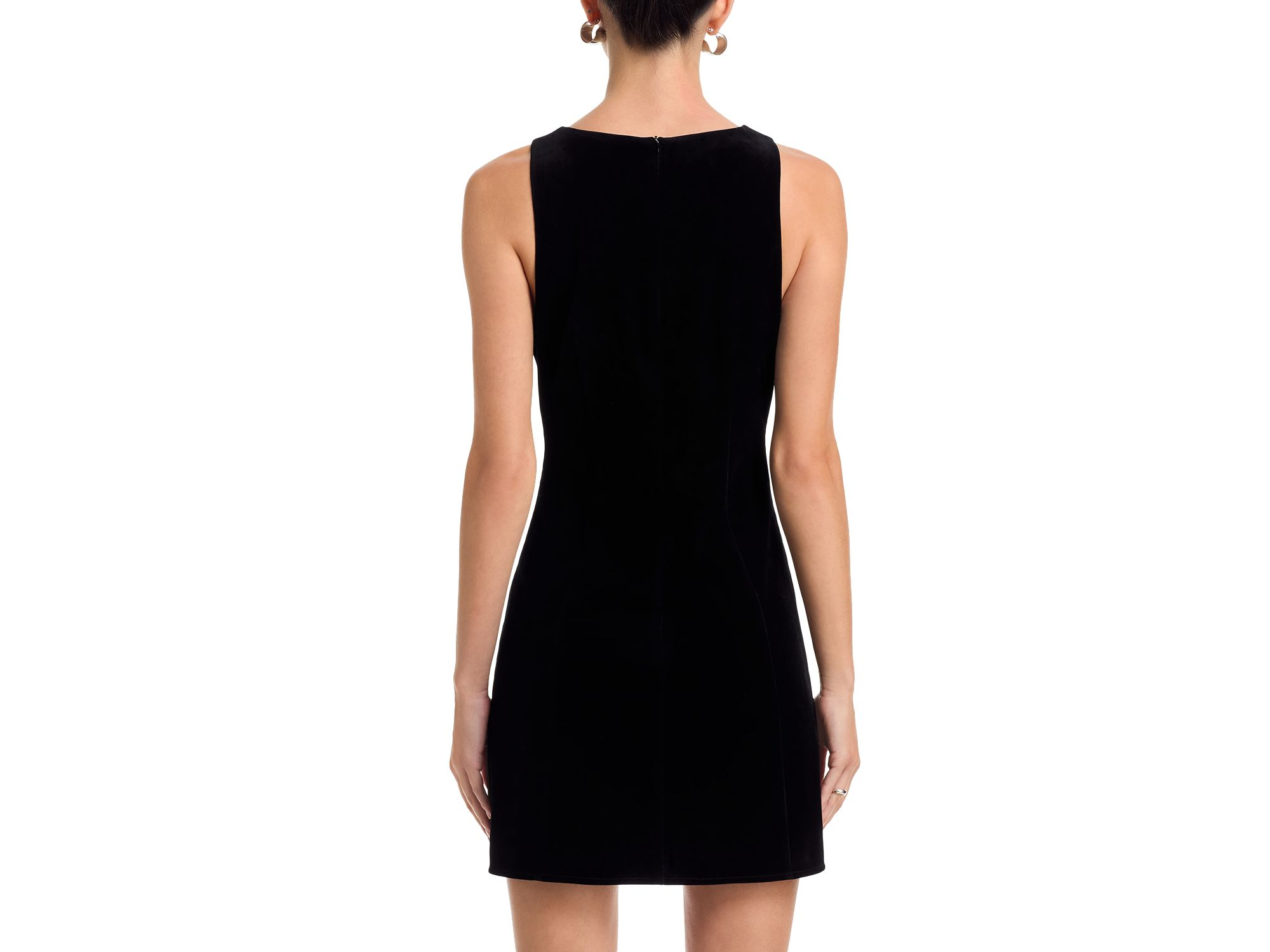 Velvet Mini Dress - Exclusive — Image 4