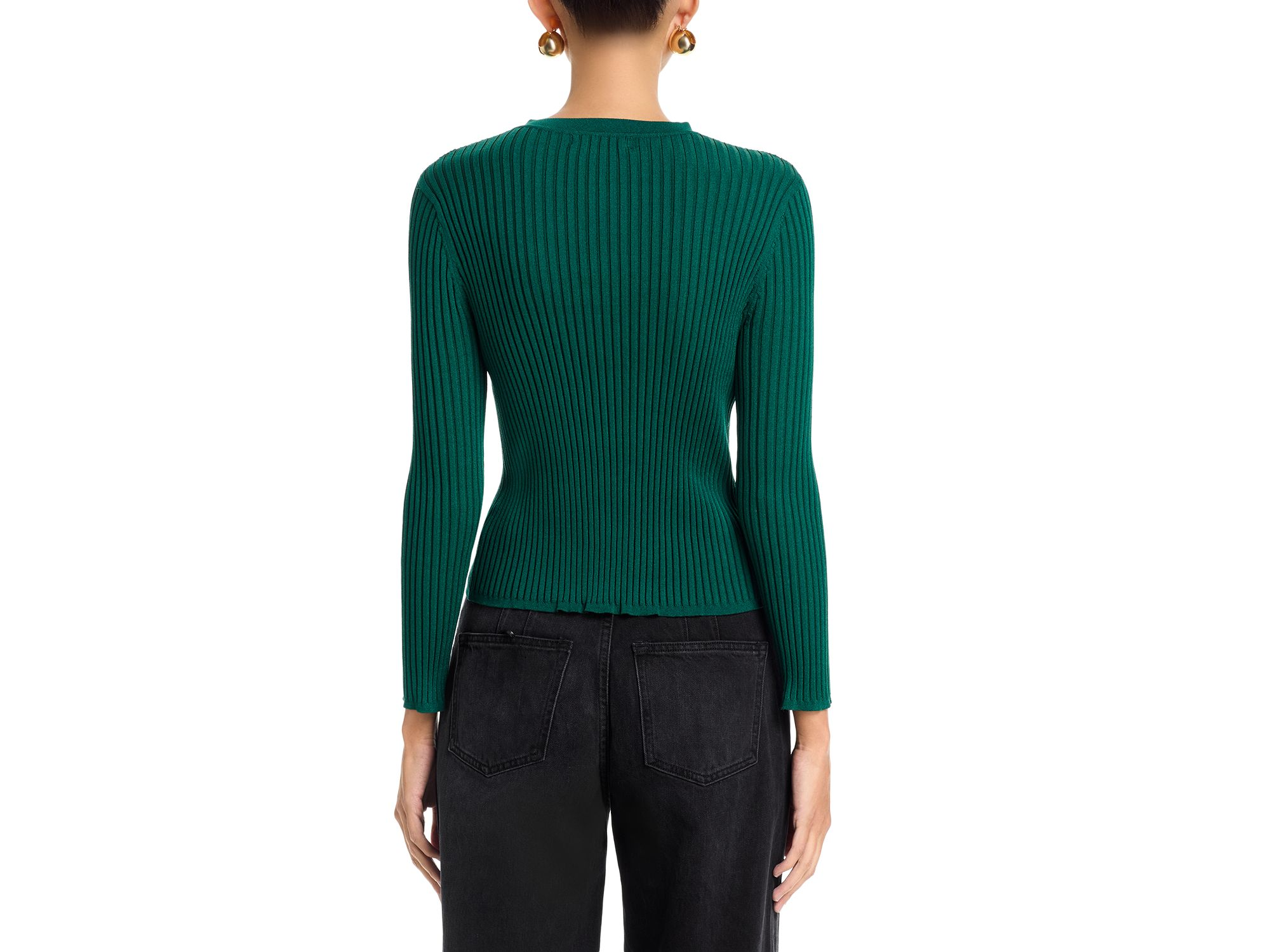 Ribbed Cardigan — Image 3