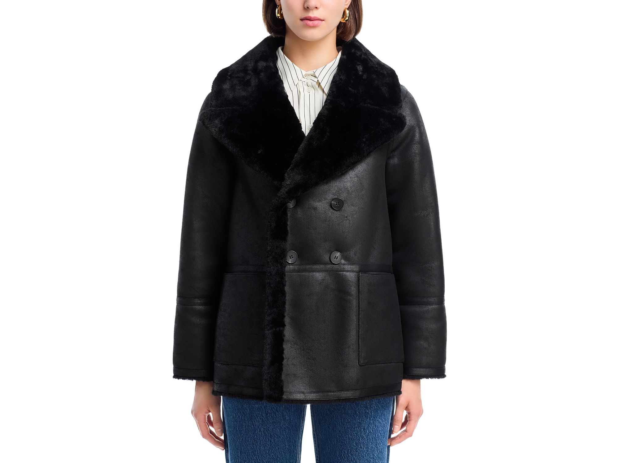 Faux Suede Jacket - Exclusive — Image 10