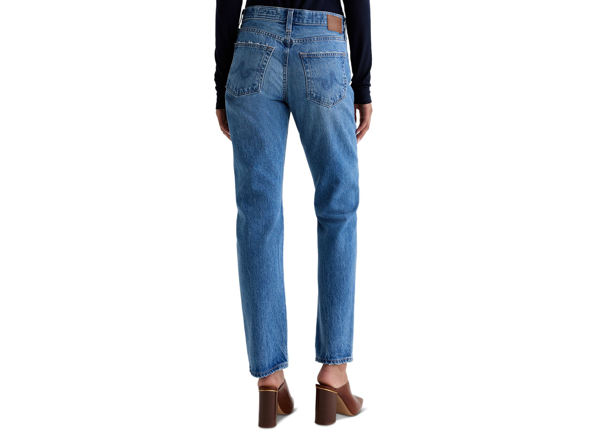 The Boyfriend Relaxed Fit Jeans in Candid — Image 5