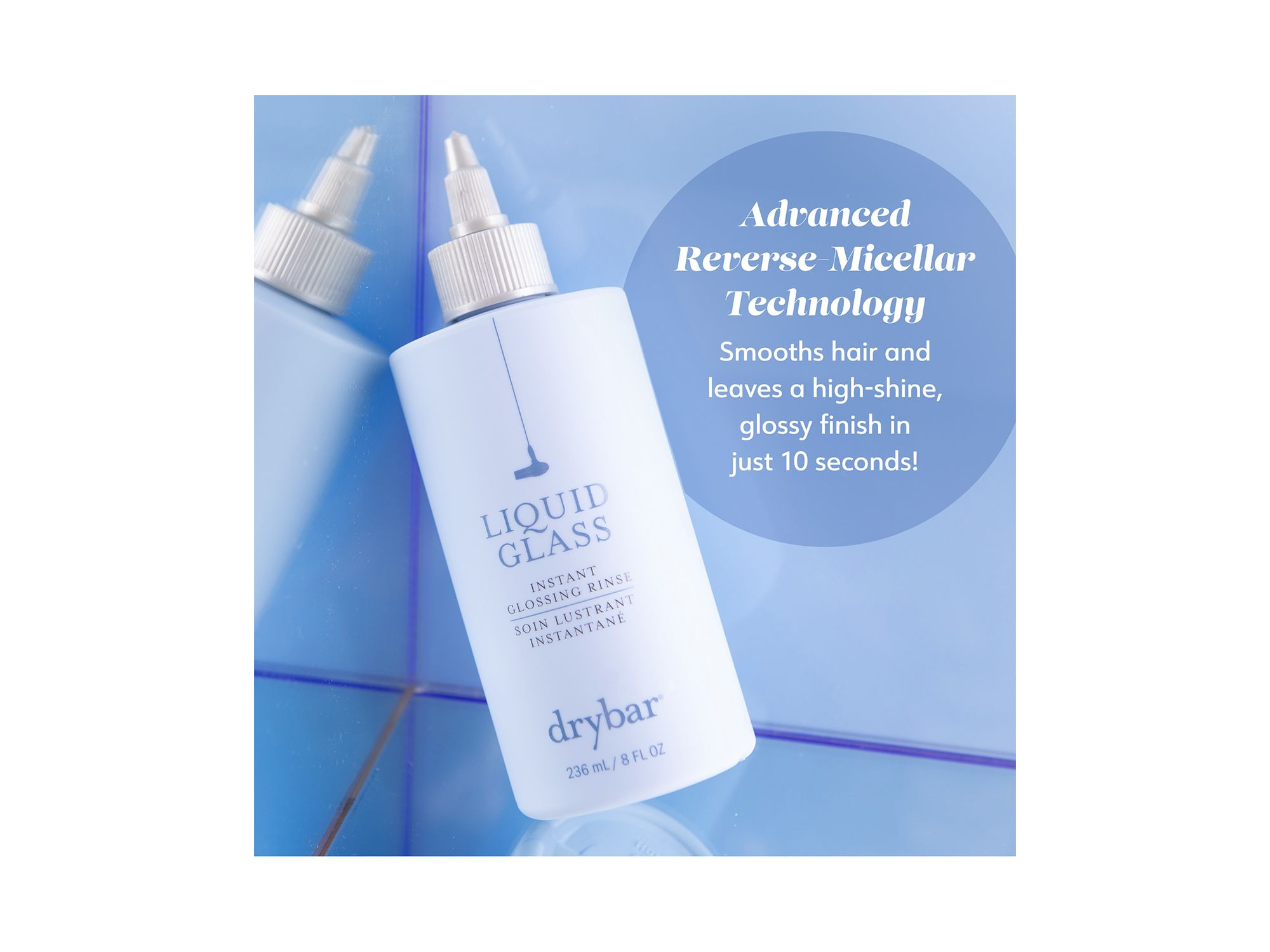 Liquid Glass Instant Glossing Rinse 8 oz. — Image 3