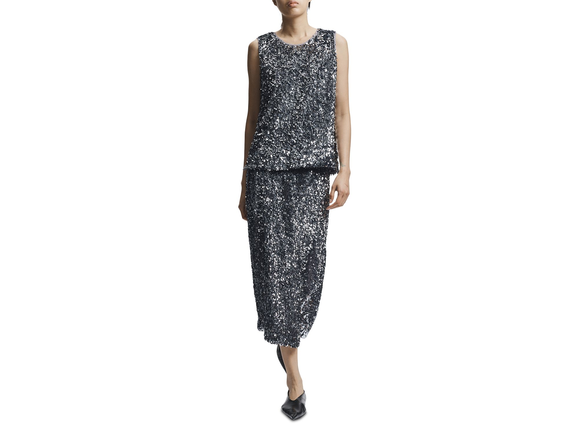 Nylah Sequined Maxi Skirt — Image 3