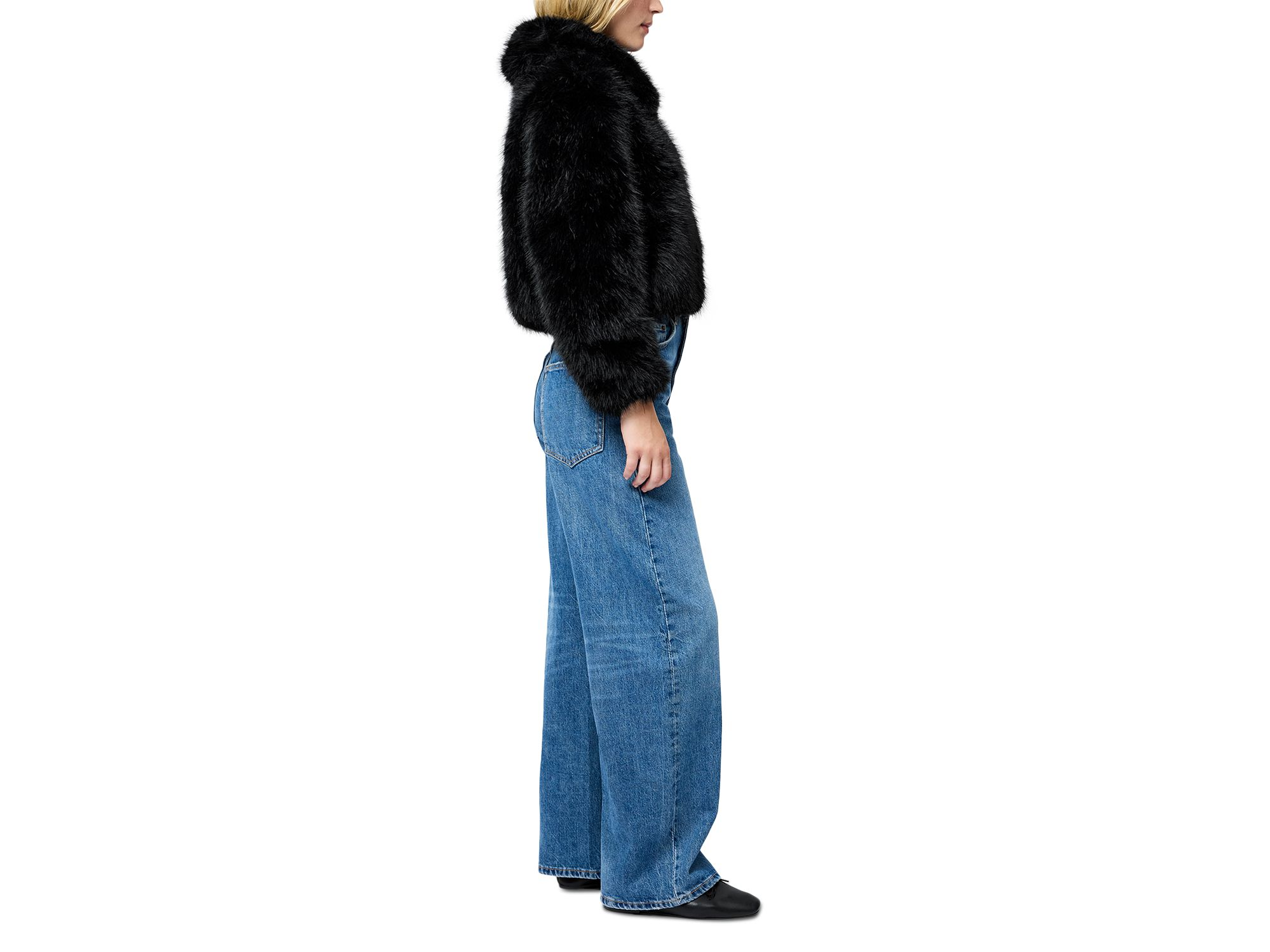 Rena Faux Fur Jacket — Image 10