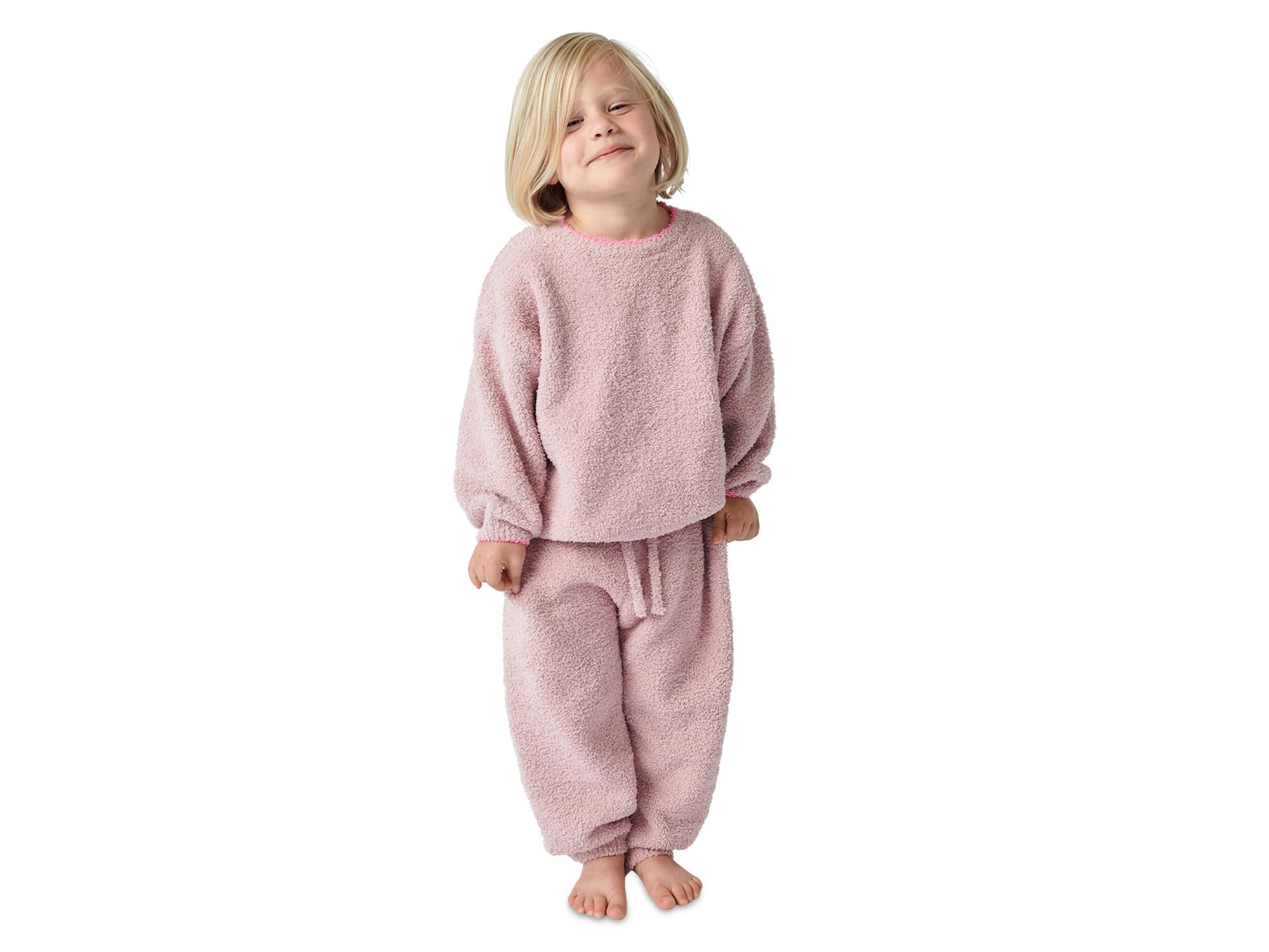Unisex Fuzzy Boxy Lounge Pants - Baby, Little Kid — Image 10