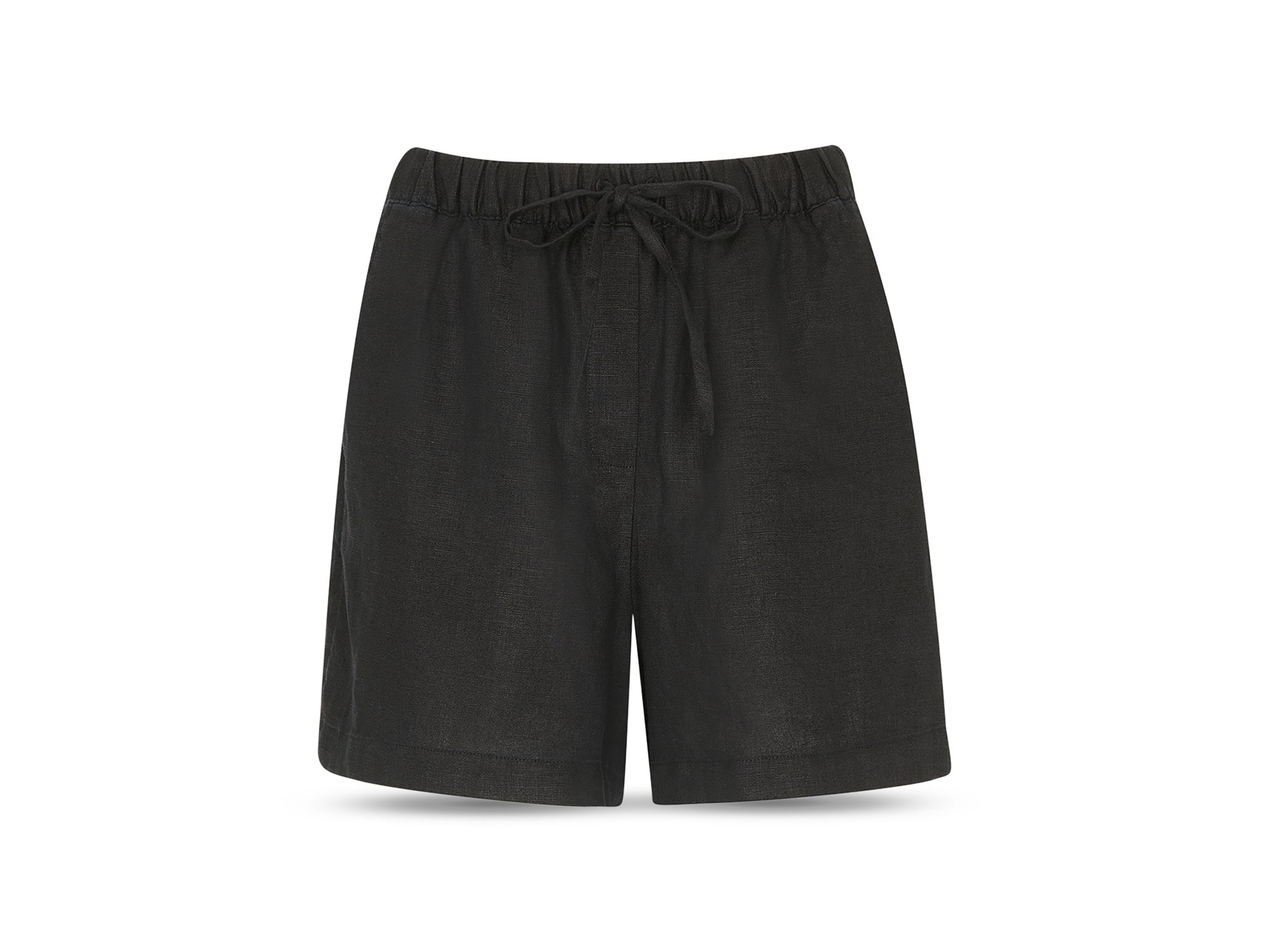 Linen Elasticized Shorts — Image 3
