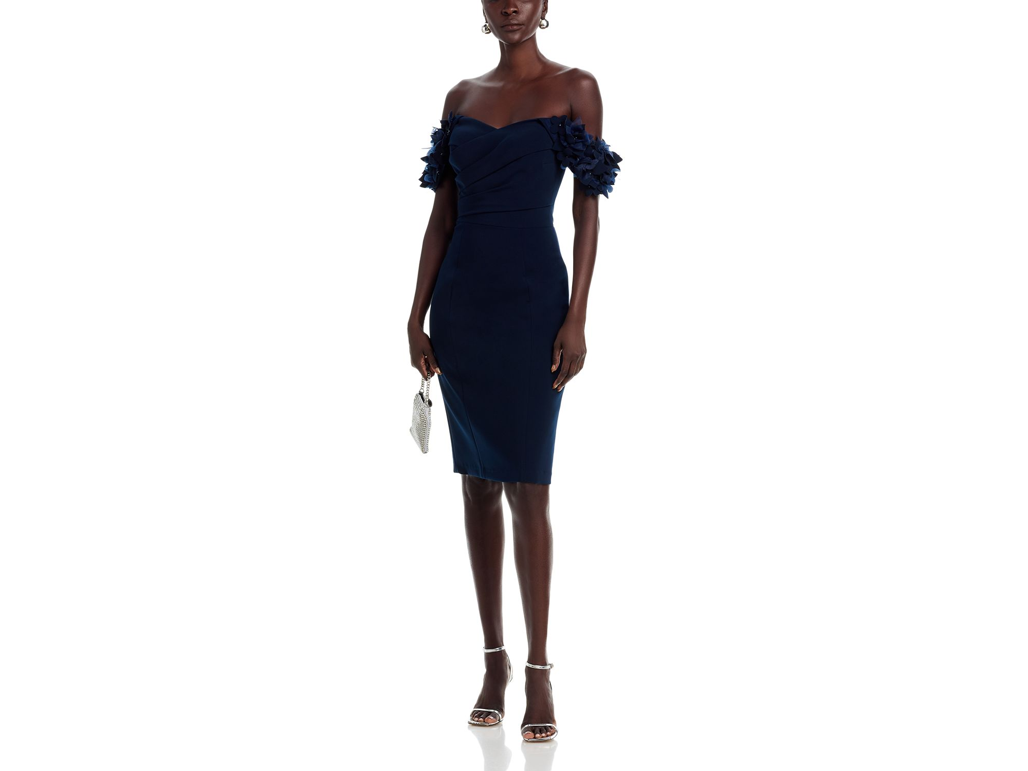 Organza Off The Shoulder Dress — Image 3