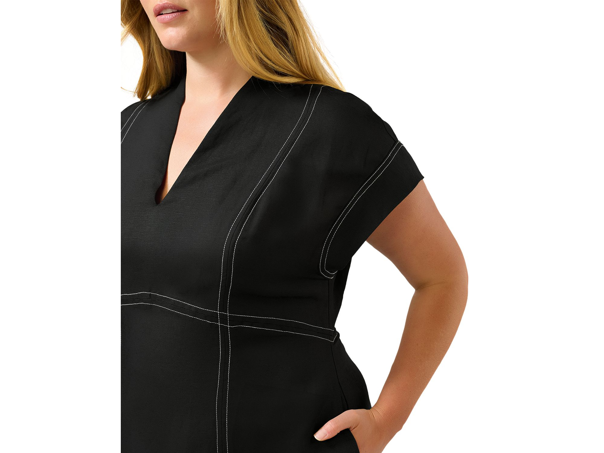 Arden Empire Waist Dress — Image 3