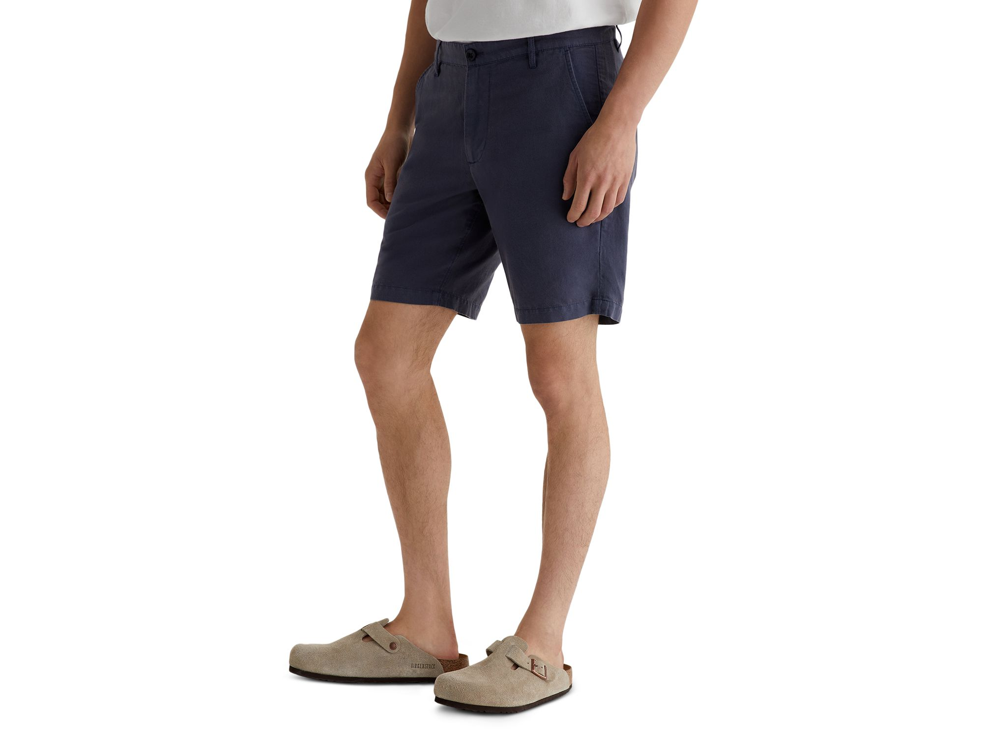 The Wanderer Slim Fit Linen Shorts — Image 4