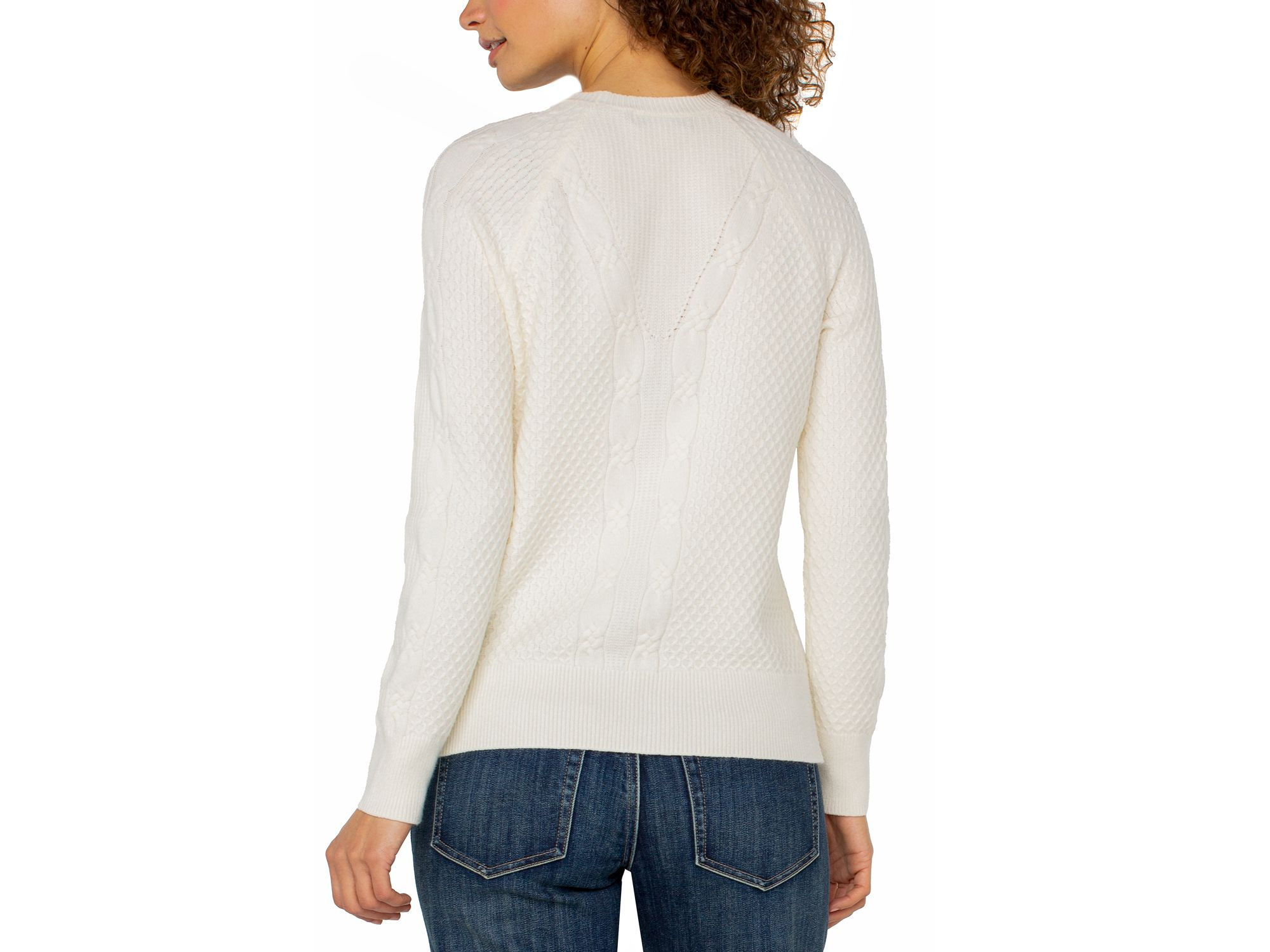 Cable Knit Sweater — Image 4