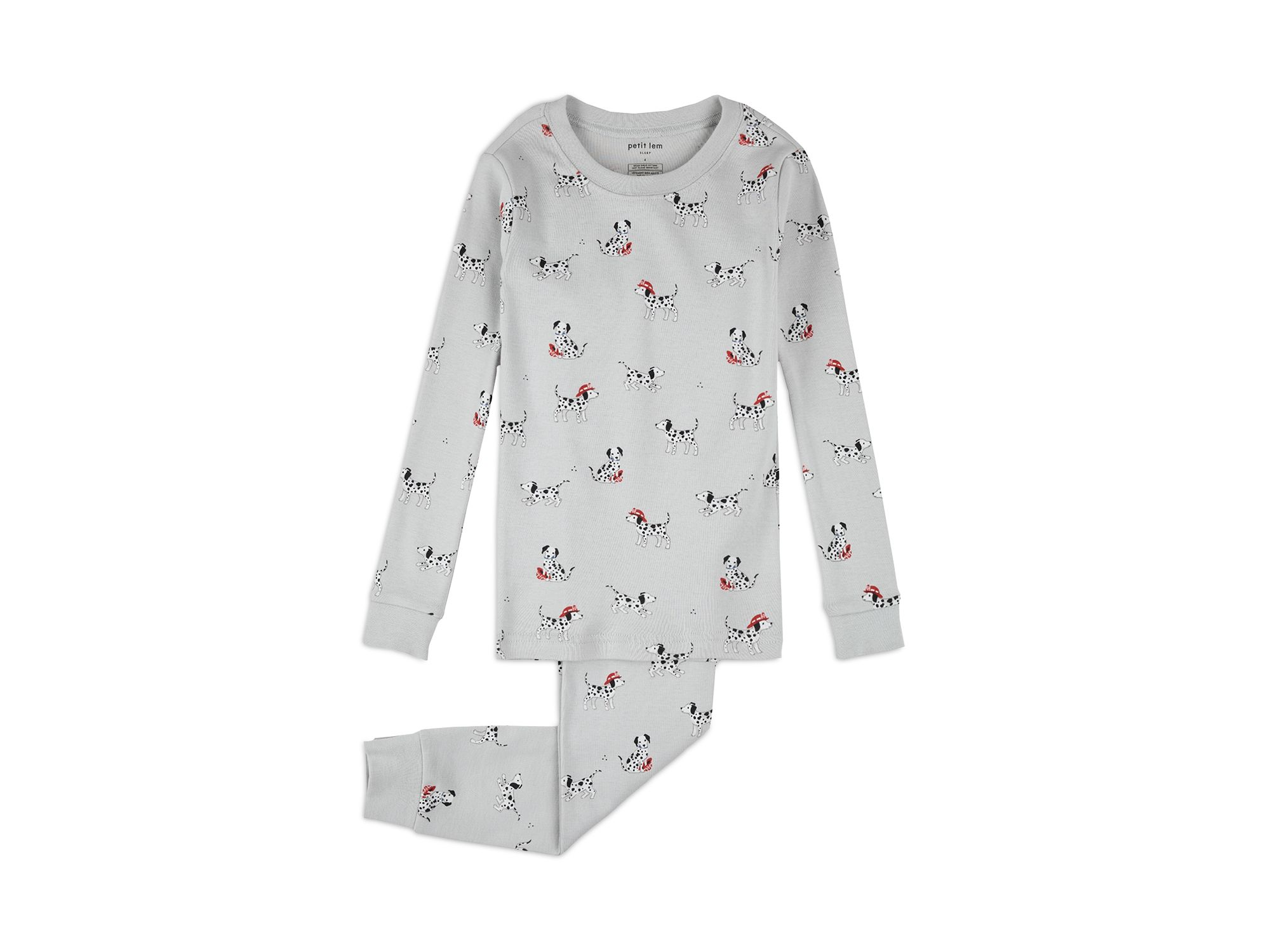 Boys' Firefighter Dalmatian Print Pajama Set - Little Kid - Image 1