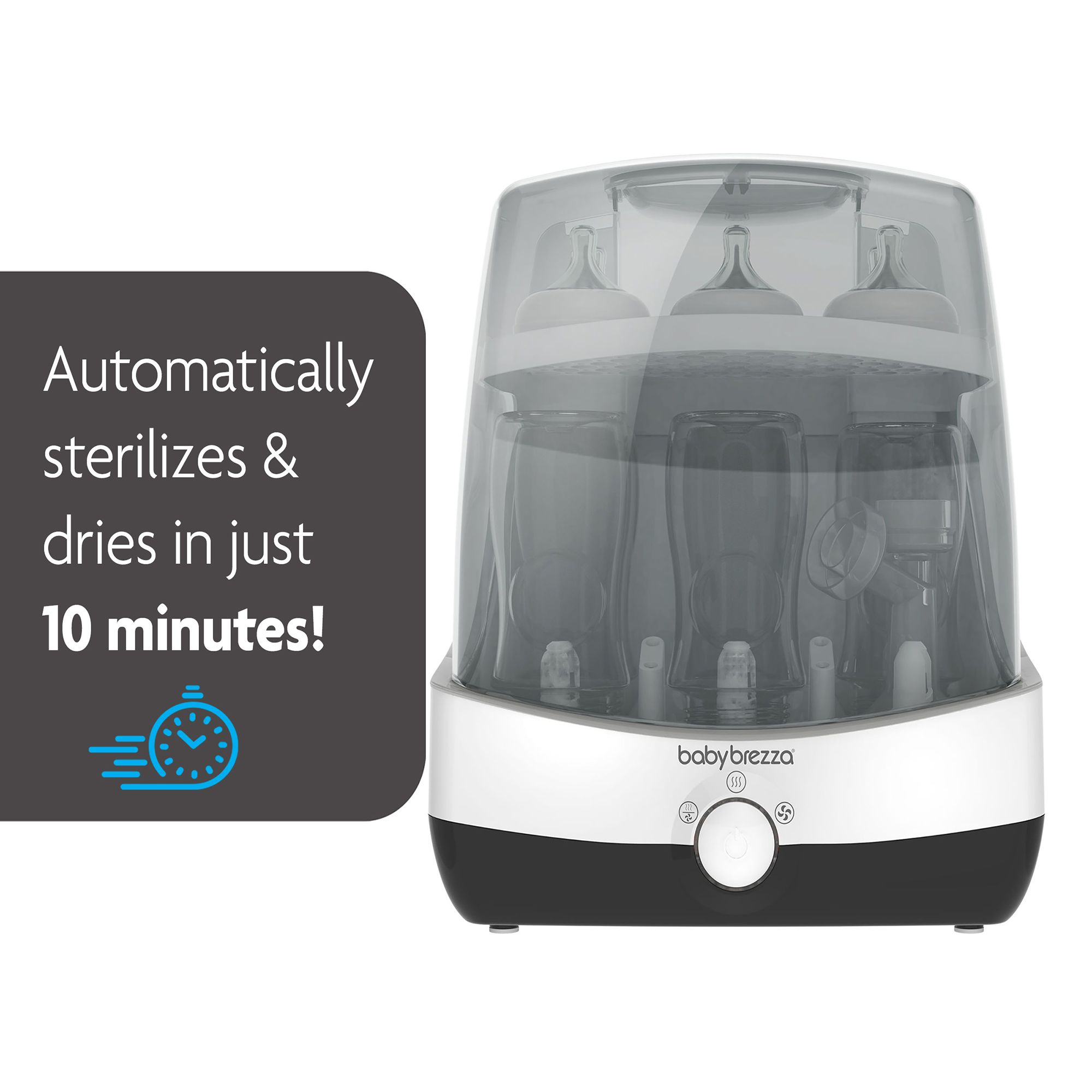Superfast Baby Bottle Sterilizer And Dryer - Sterilizes & Dries In 10 Minutes — Image 11