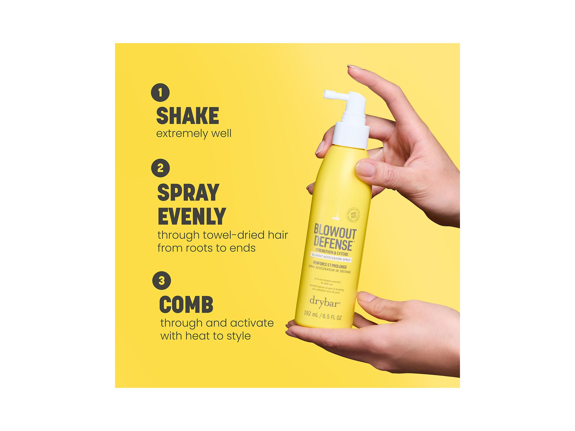 Blowout Defense Strengthen & Extend Blowout Accelerator Spray 6.5 oz. — Image 7