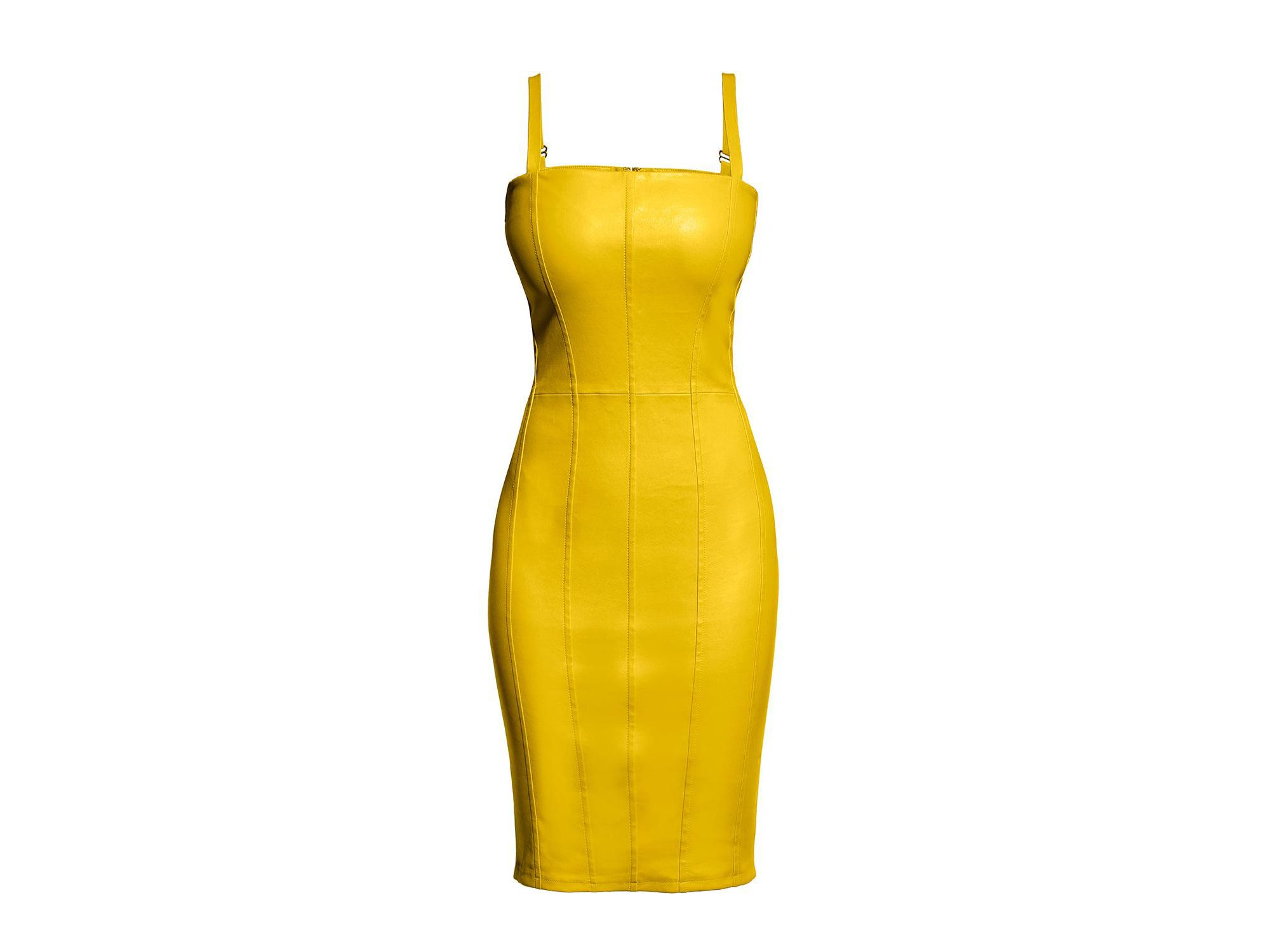 Merci Stretch Leather Dress — Image 4