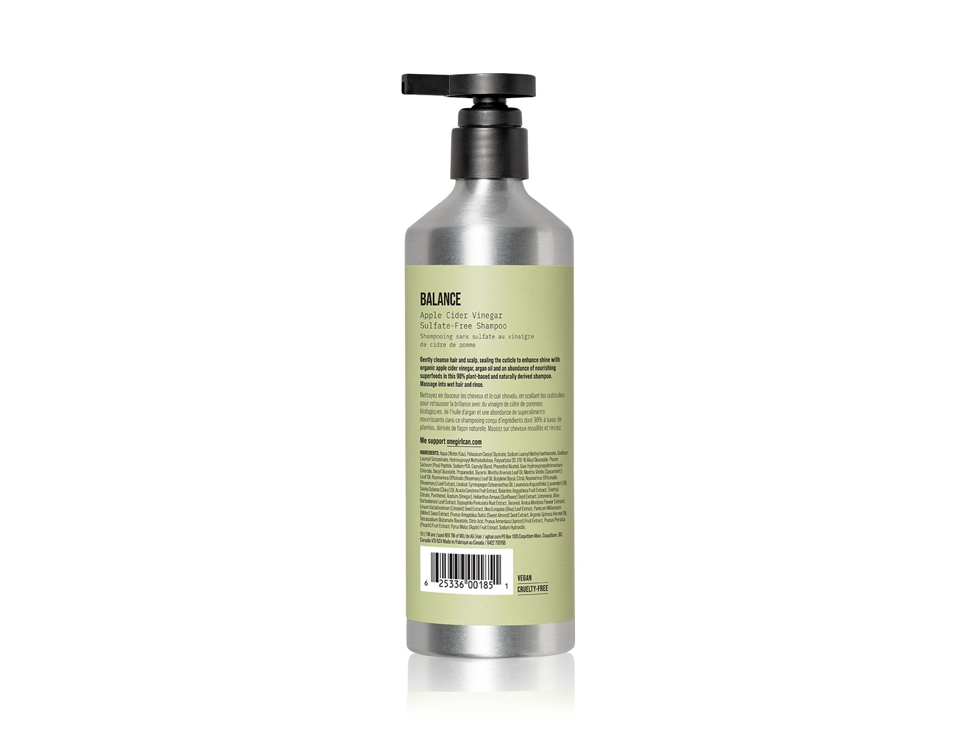 Balance Apple Cider Vinegar Shampoo 12 oz. — Image 6