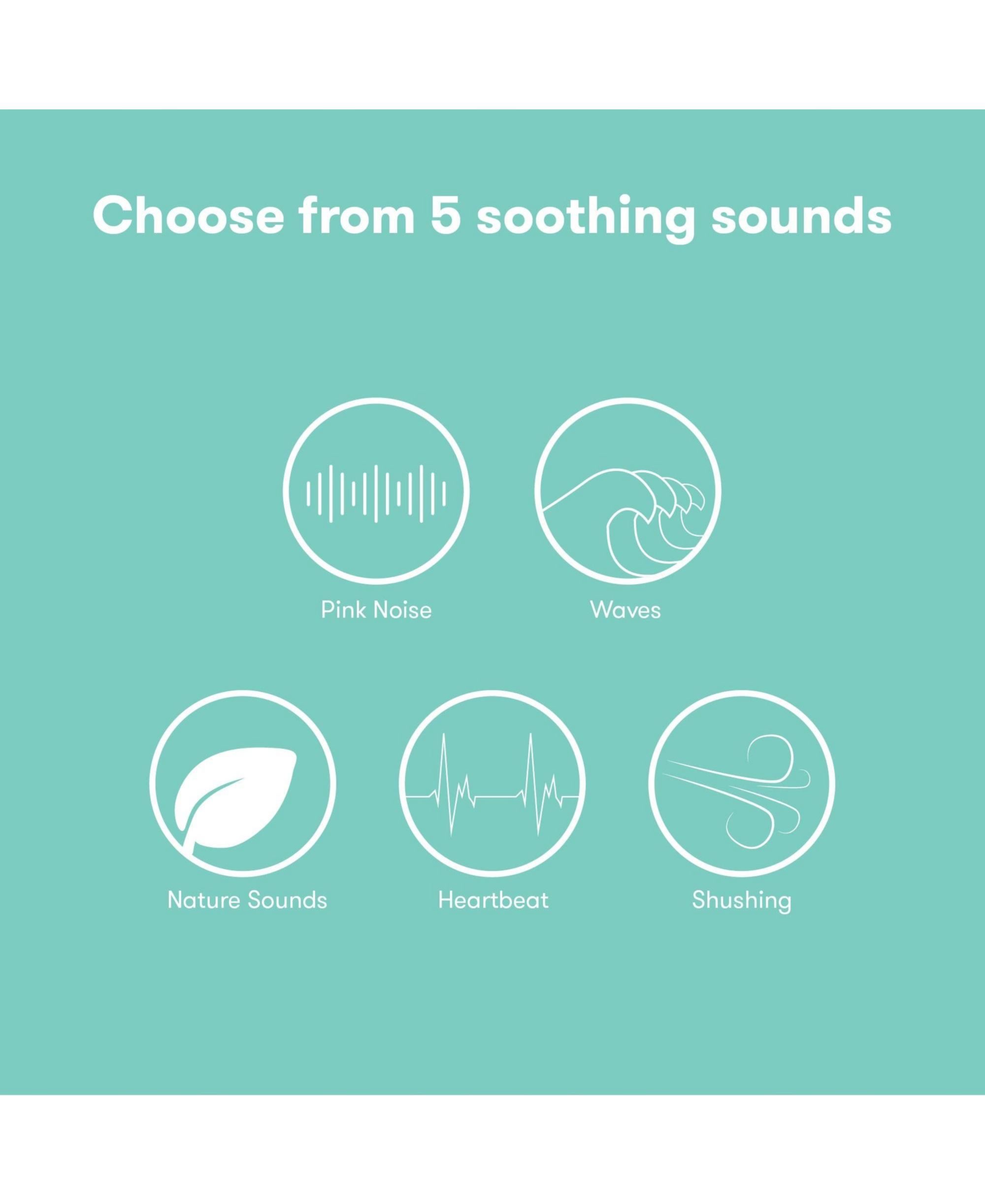 2-in-1 Portable Sound Machine + Nightlight — Image 3