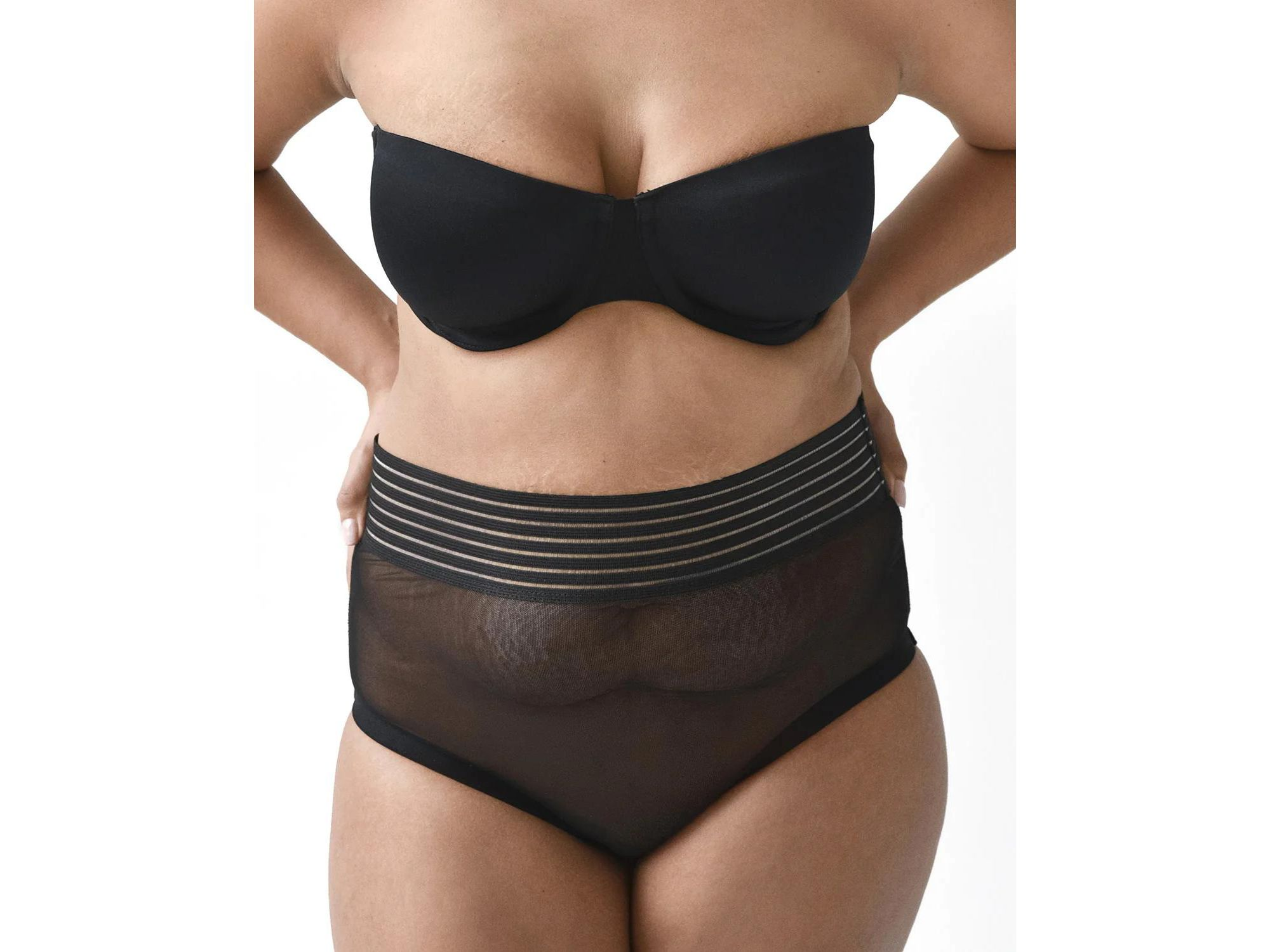 HEAL 2-in-1 Postpartum Panty in Black — Image 6