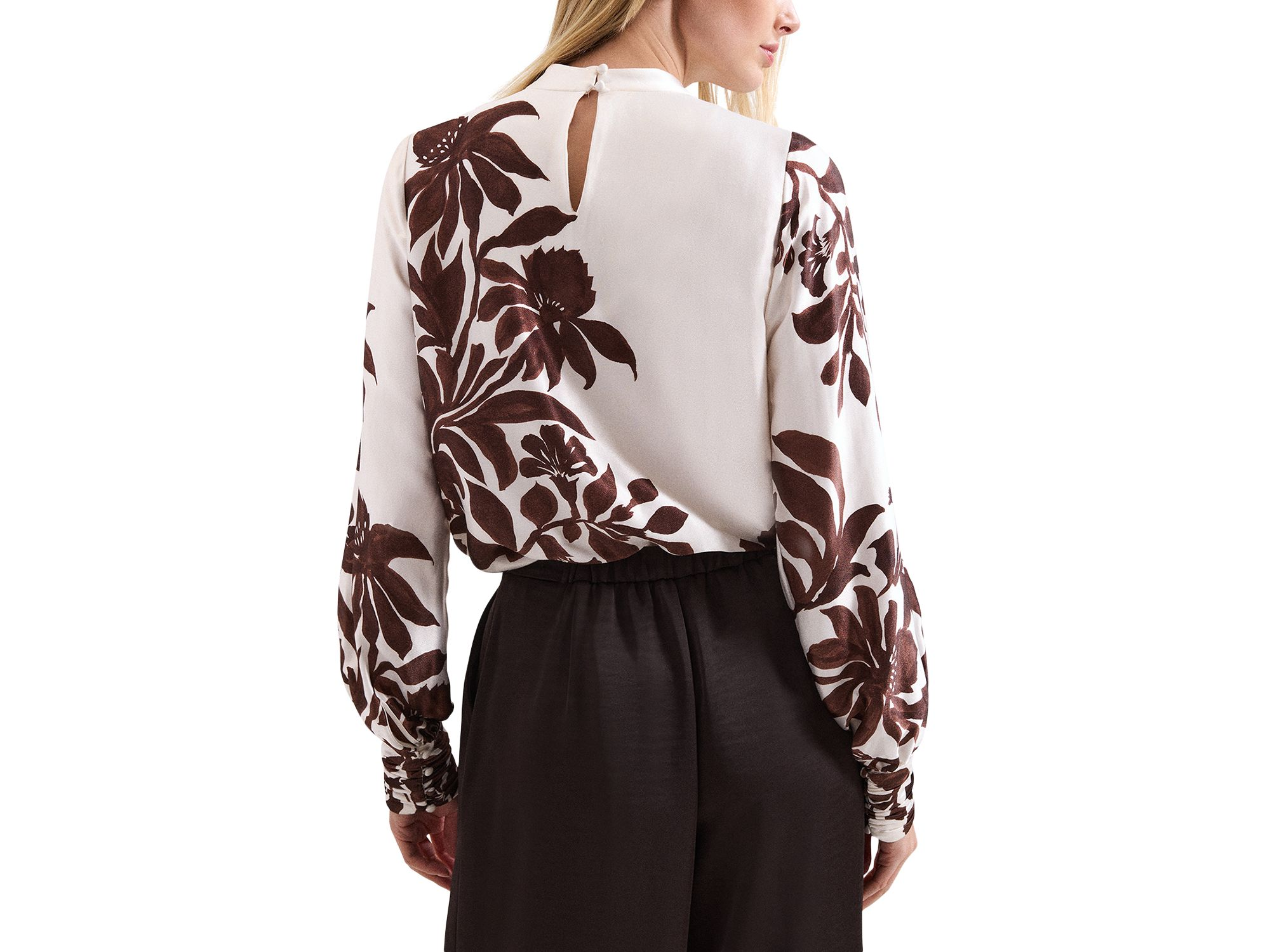 Hattie Satin Blouse — Image 5