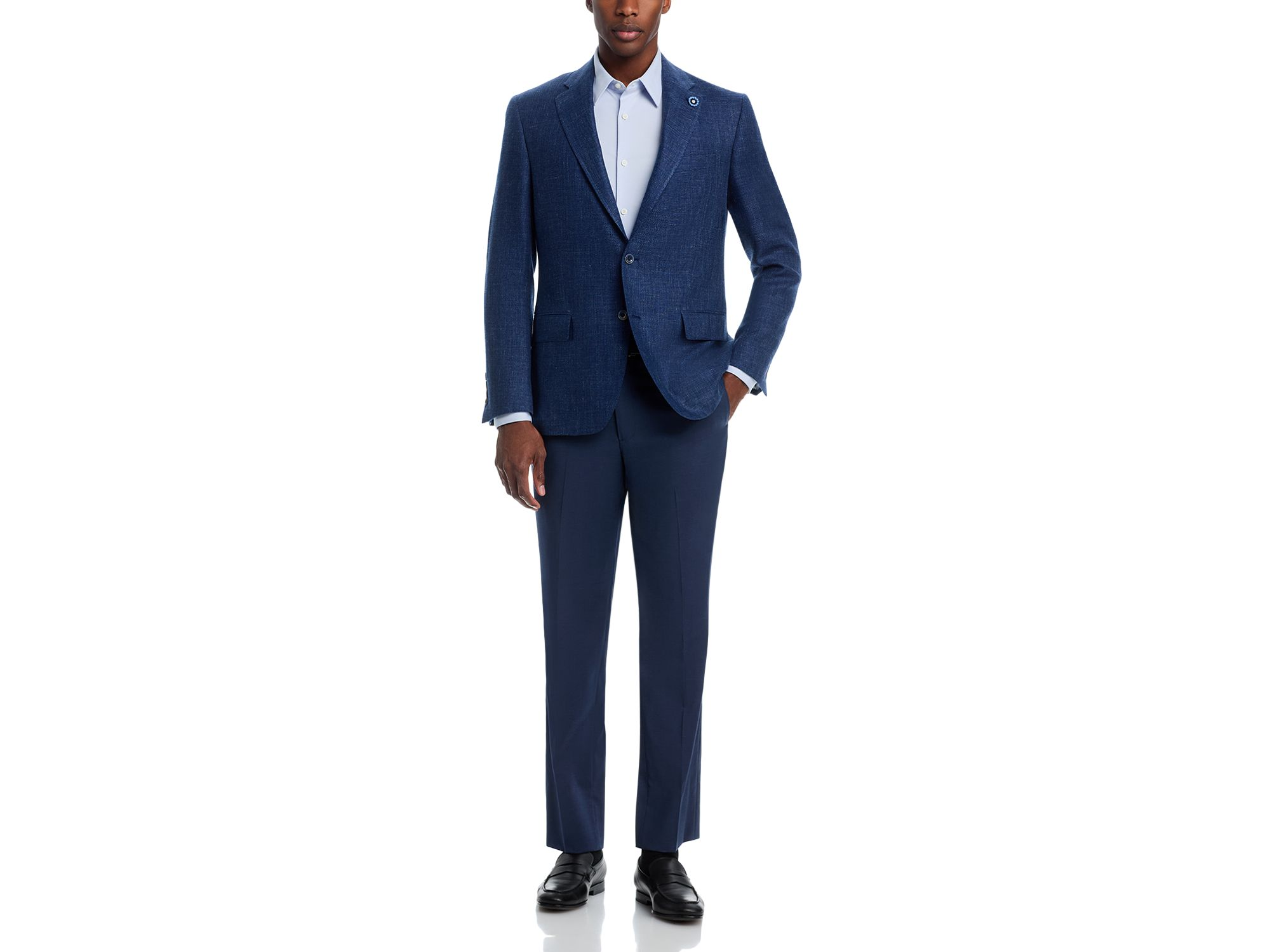 Classic Fit Basketweave Sport Coat — Image 6