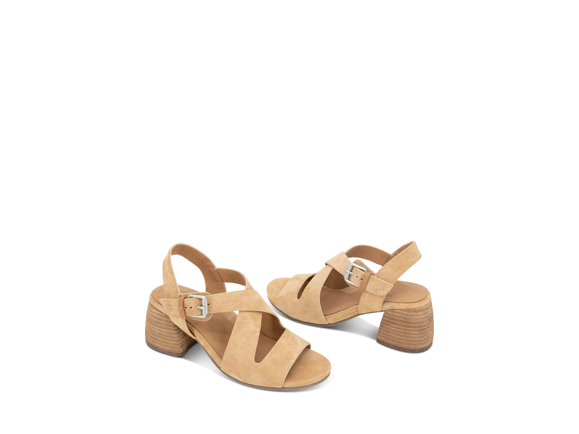 Women's Mela Tan Suede Sandals — Image 8