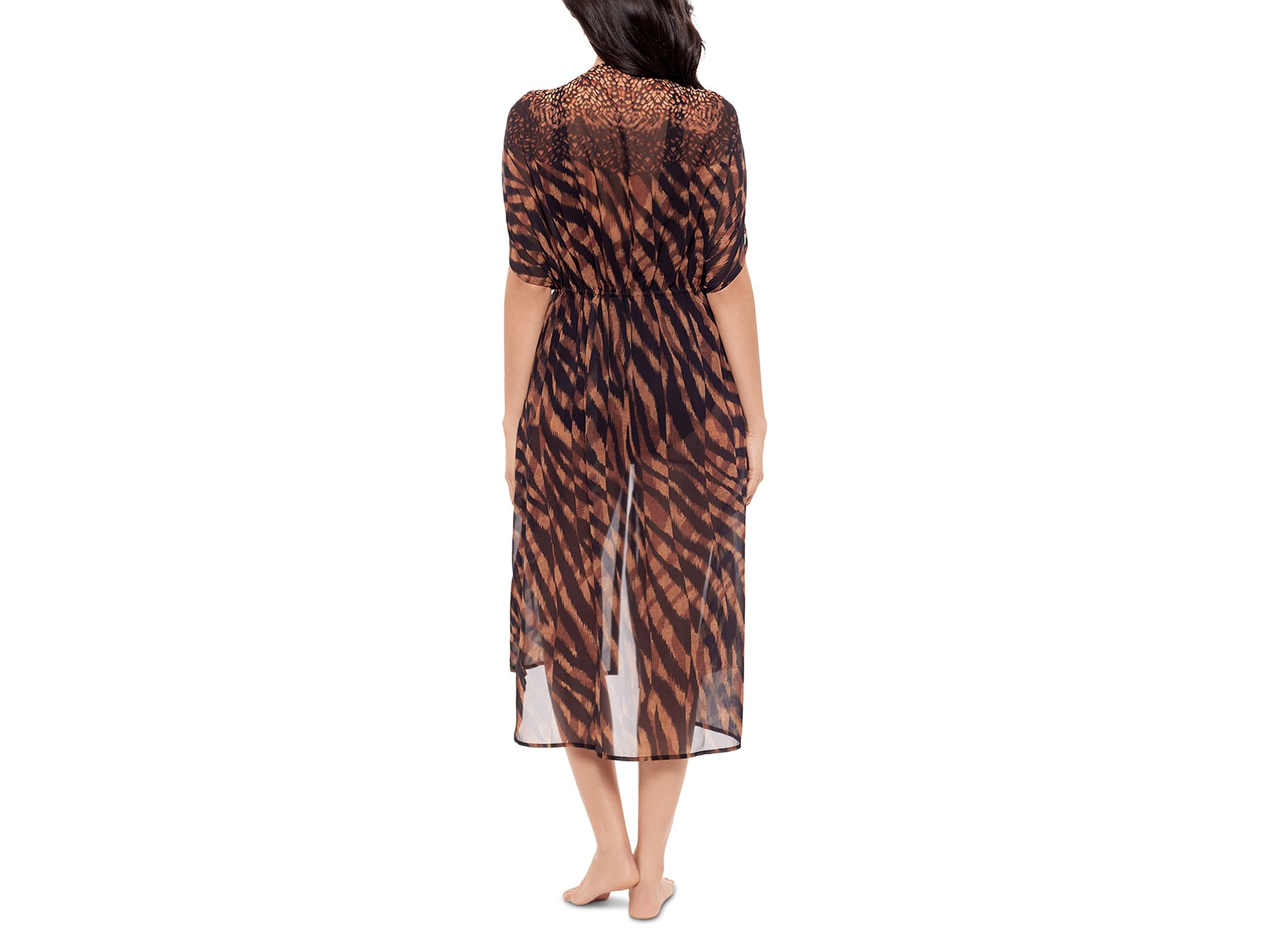 Raya De Safari Kimono Swim Cover-Up — Image 3