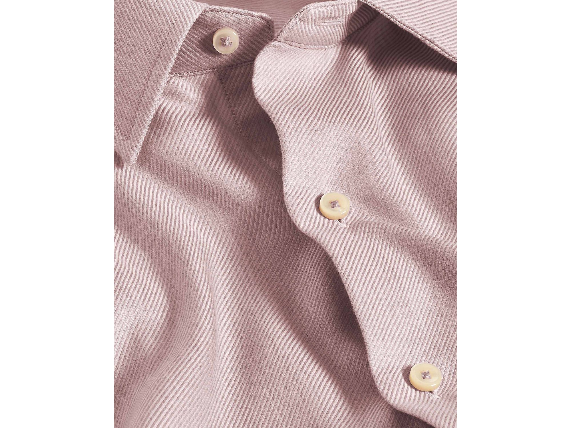 Cotton Cashmere Solid Sport Shirt — Image 3