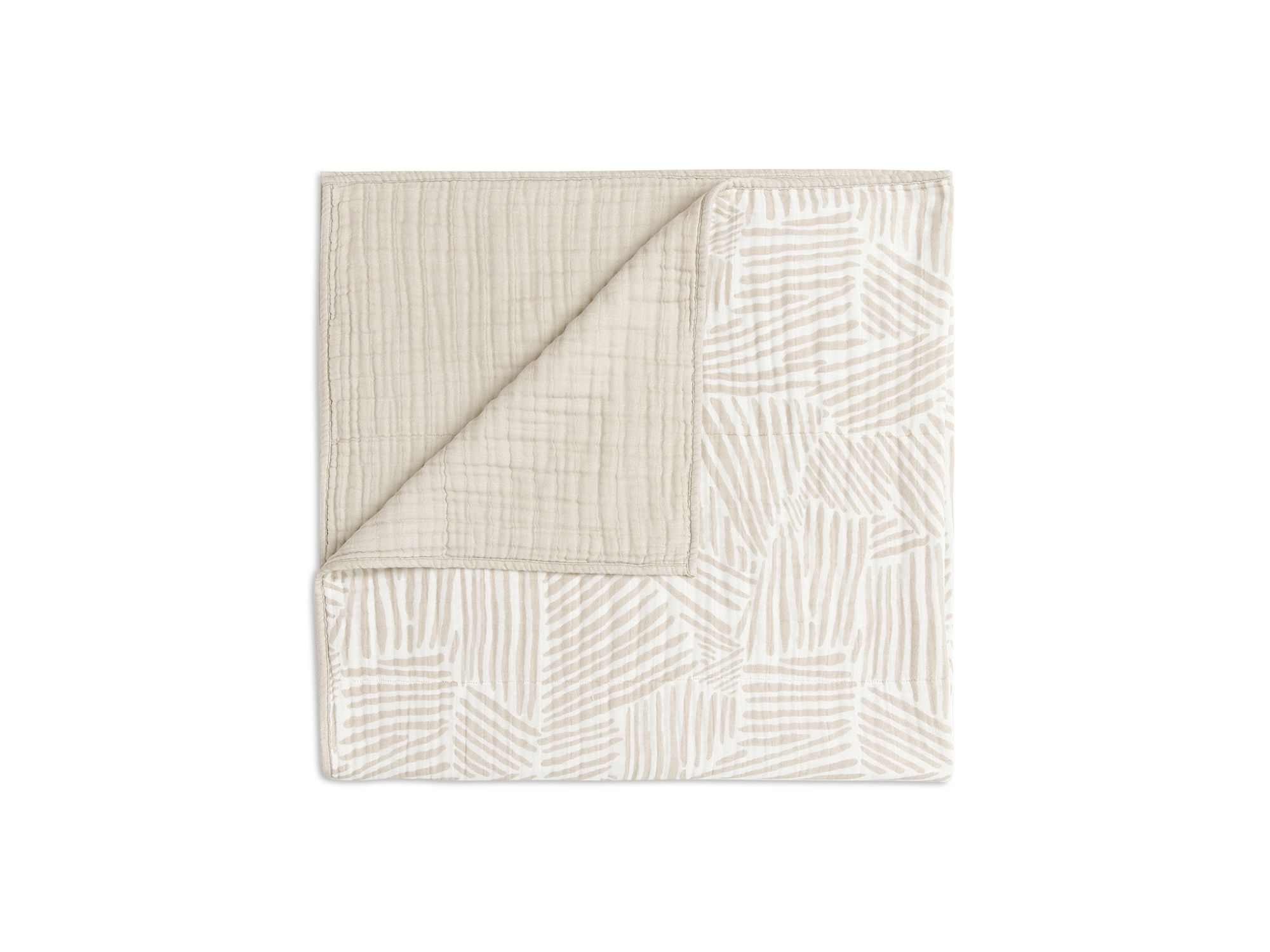 Quilt in 3 Layer GOTS Certified Organic Muslin Cotton — Image 5