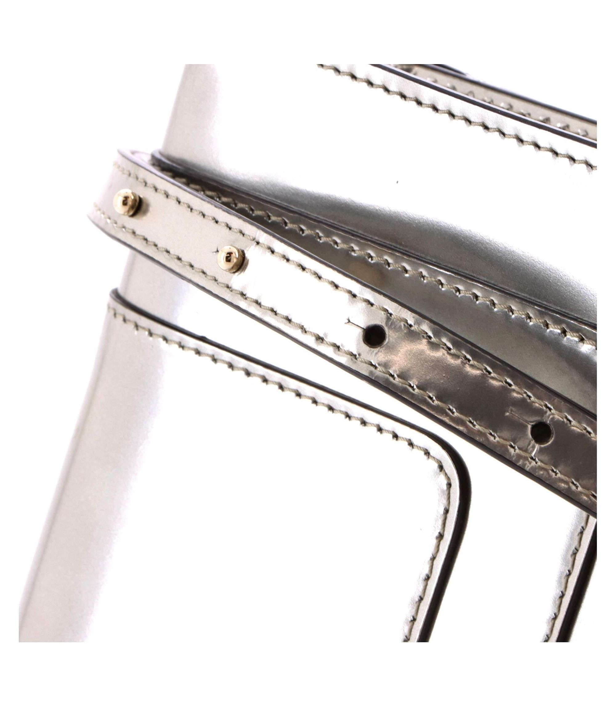 Small Serpenti Forever Shoulder Bag Metallic Leather — Image 4
