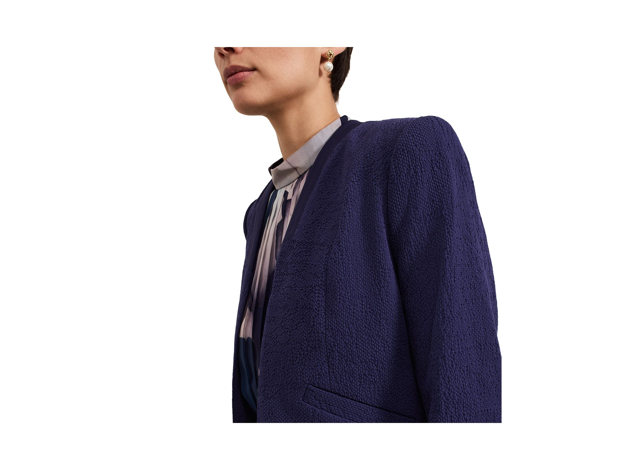 Olivia Cropped Jacket — Image 4