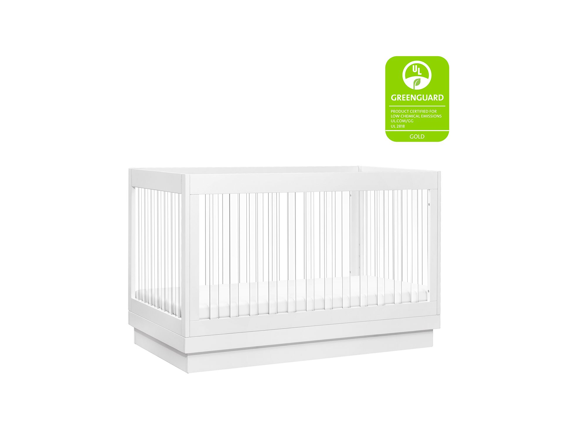 Harlow Acrylic 3-in-1 Convertible Crib — Image 12