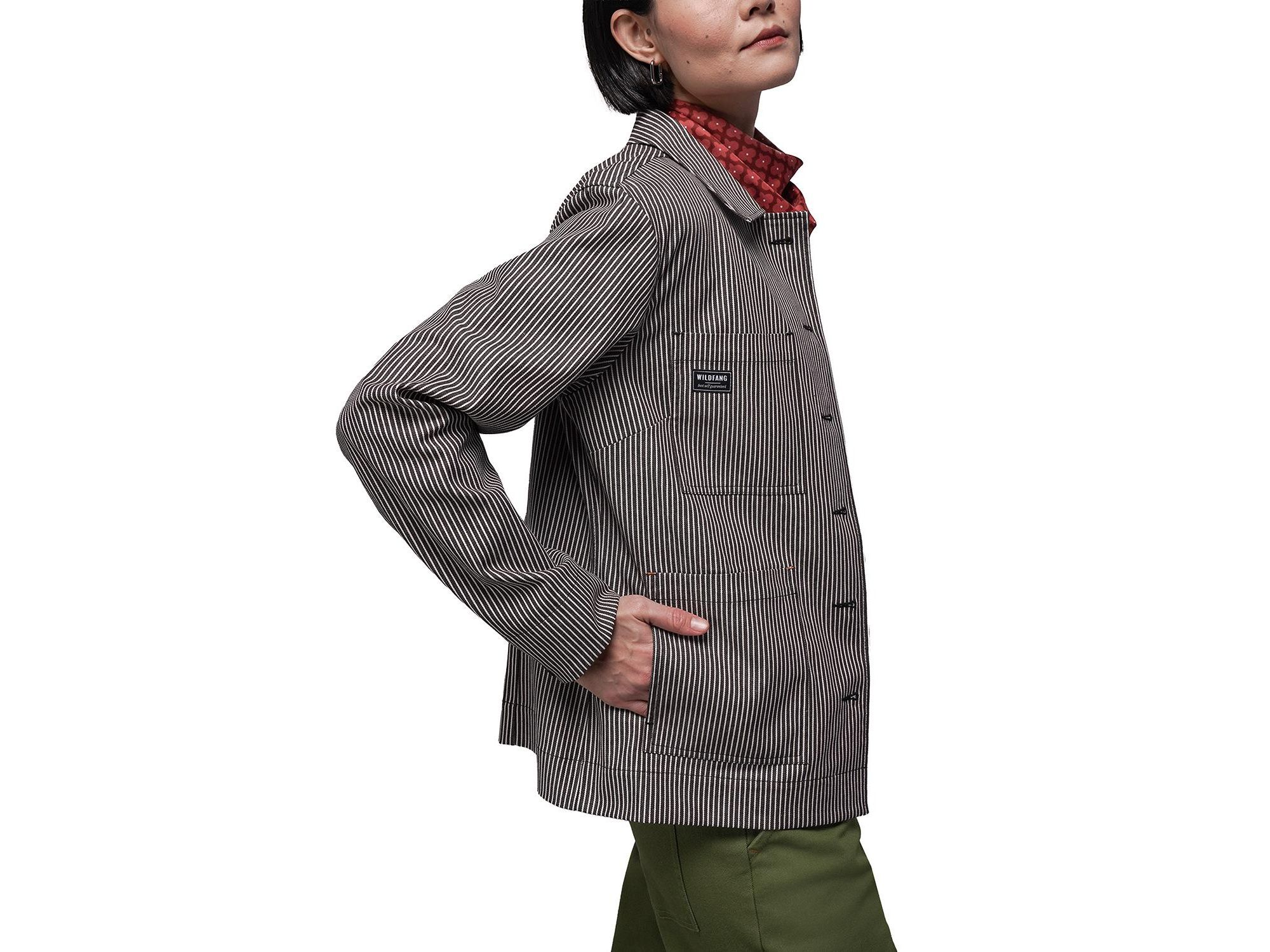 The Essential Railroad Stripe Utility Jacket — Image 5